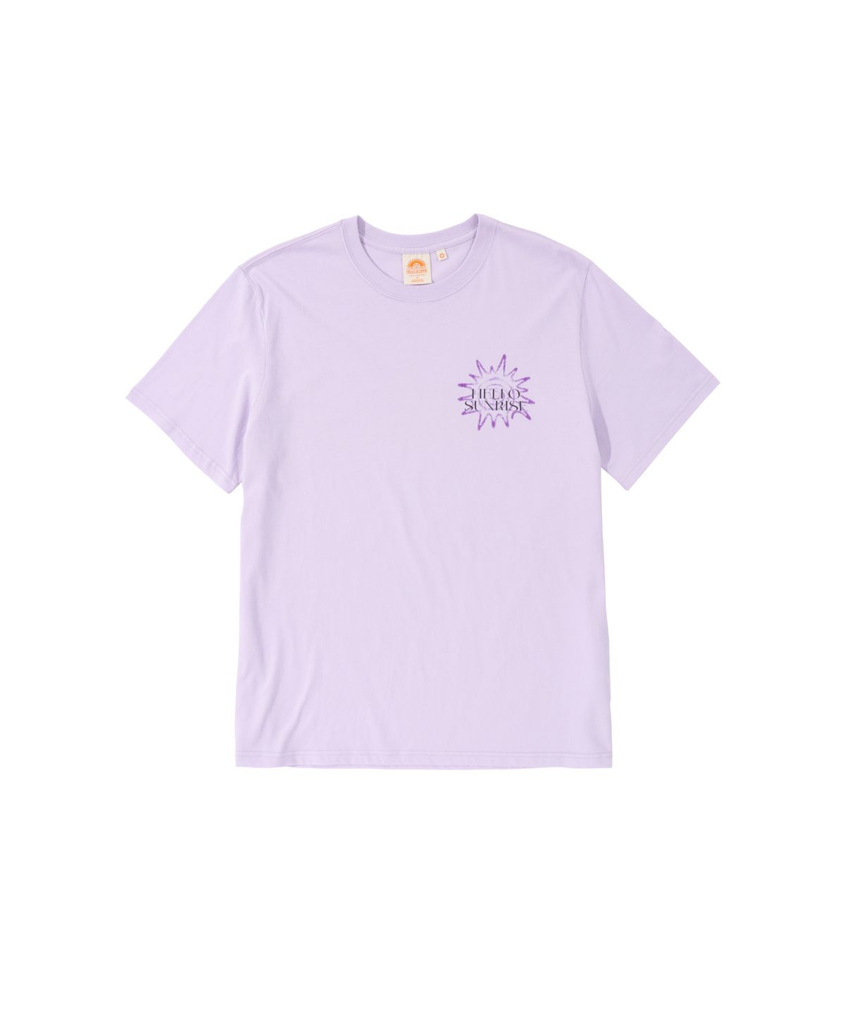 헬로 선라이즈(HELLO SUNRISE) HS Sunburst Icon Tee _Light Purple