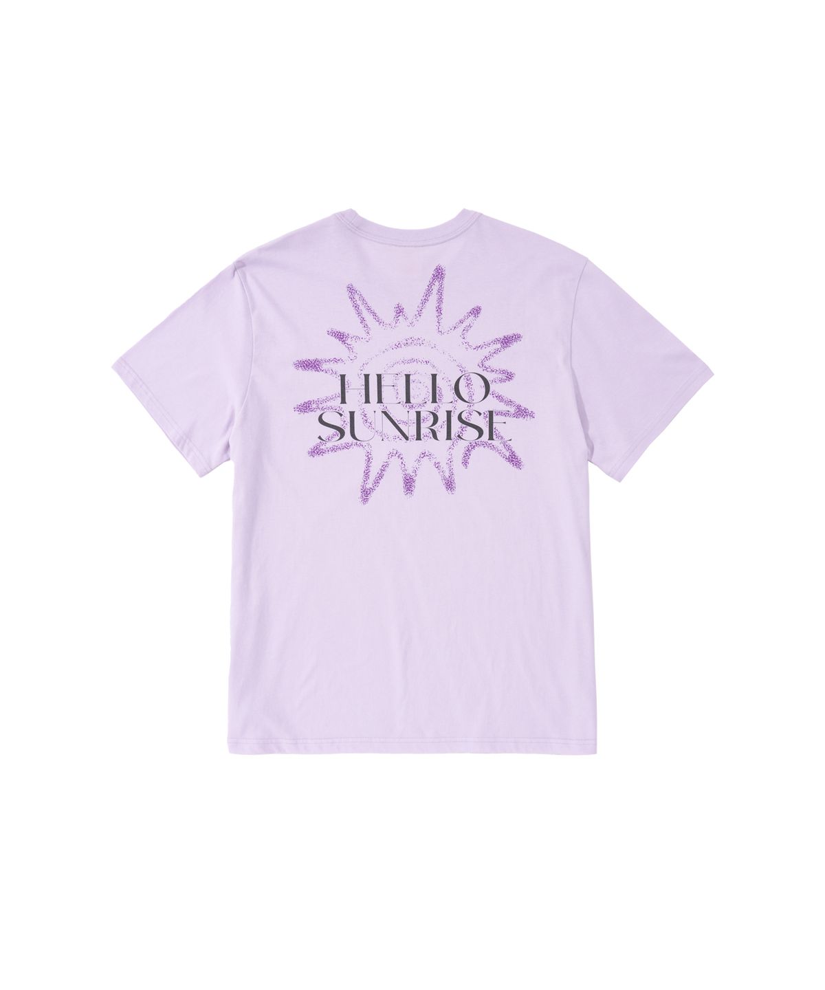 헬로 선라이즈(HELLO SUNRISE) HS Sunburst Icon Tee _Light Purple