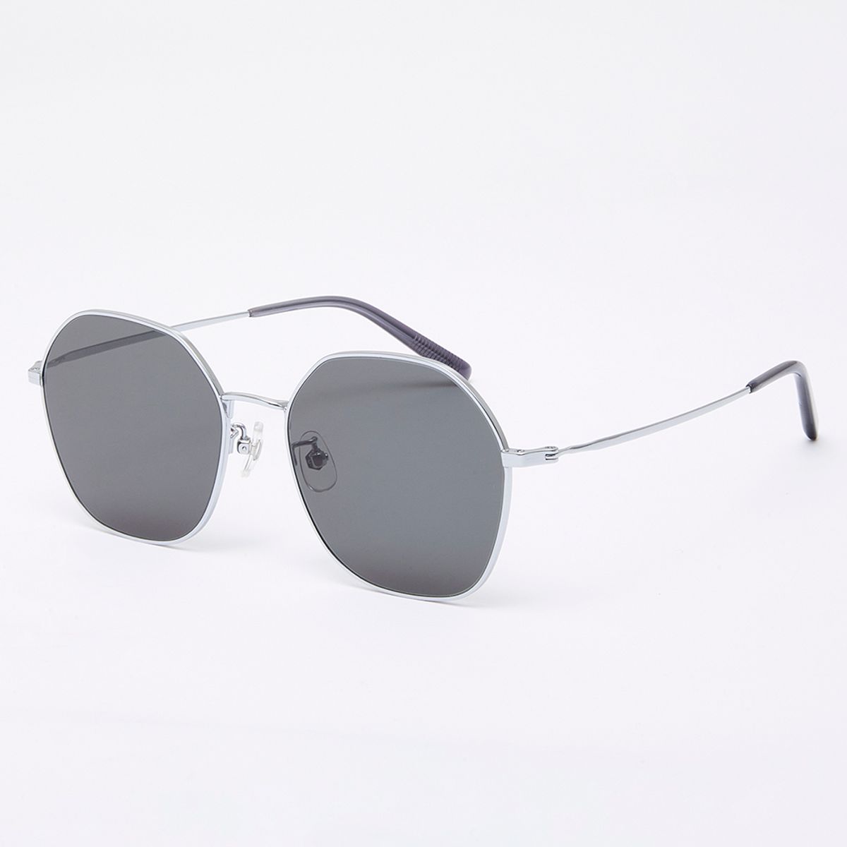 알로아이웨어(ALO EYEWEAR) [Air Titanium] AL2503 1111G 에어티타늄 헥사곤 실버 선글라스