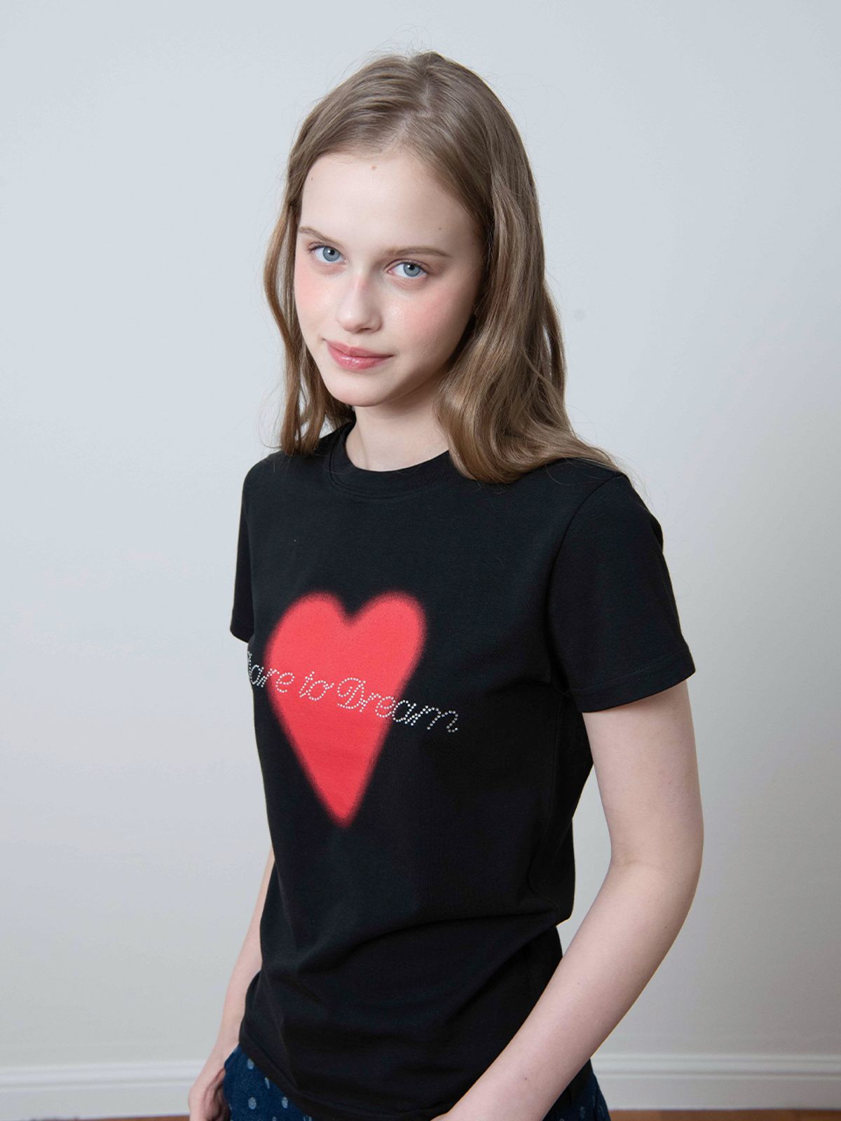오피쉬(OAFISH) DARE TO DREAM T-SHIRT, BLACK