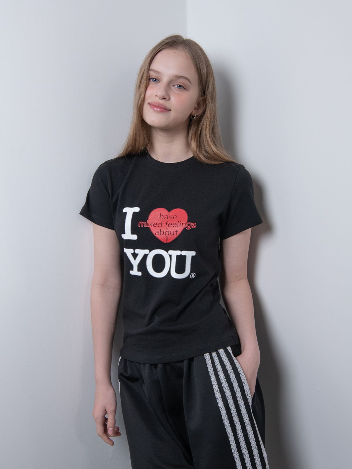 오피쉬(OAFISH) I HAVE T-SHIRT, BLACK