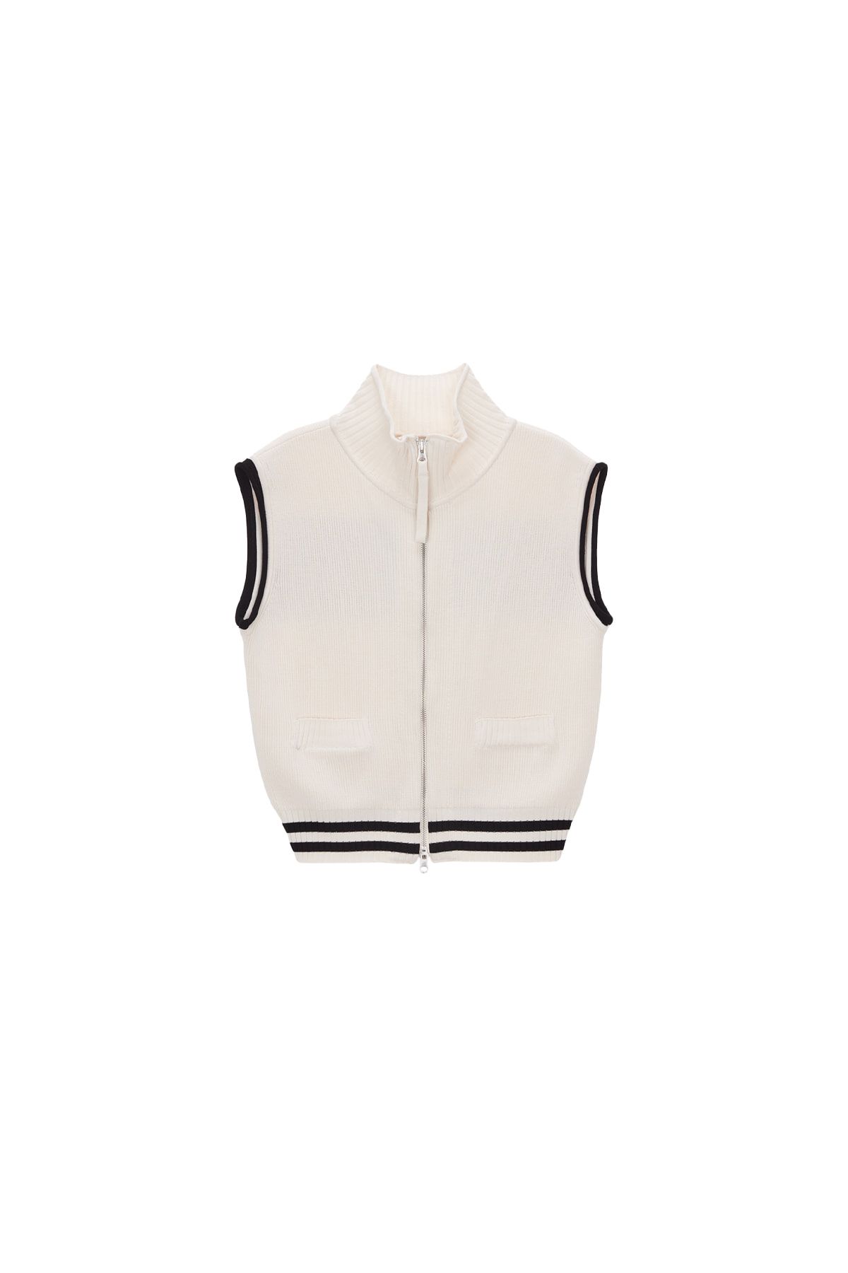 トップス matin kim SPELL POINT STRIPE KNIT VEST Matin-Kim-Womens-Spell-Point-
