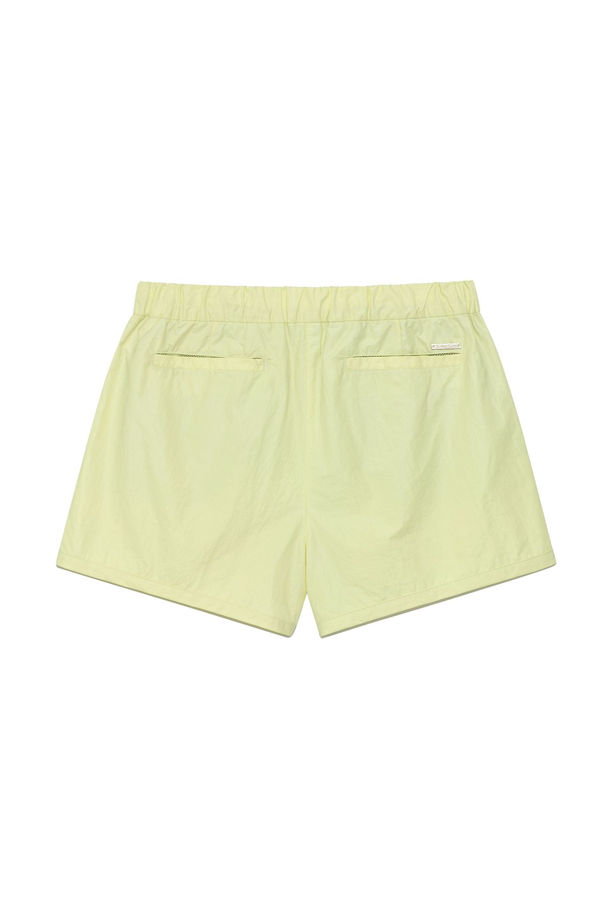 MATIN KIM ■ OUT POCKET NYLON BANDING SHORTS MUSINSA | MATIN KIM OUT POCKET NYLON BANDING SHORTS IN LIME