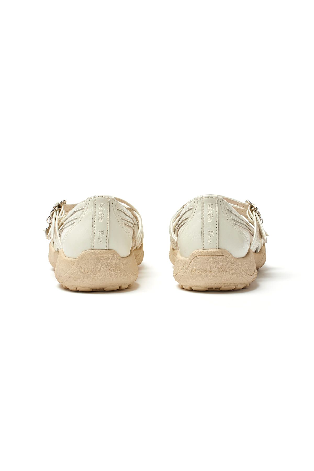 MUSINSA公式 | MATIN KIM MATIN MESH MARYJANE SNEAKERS IN IVORY