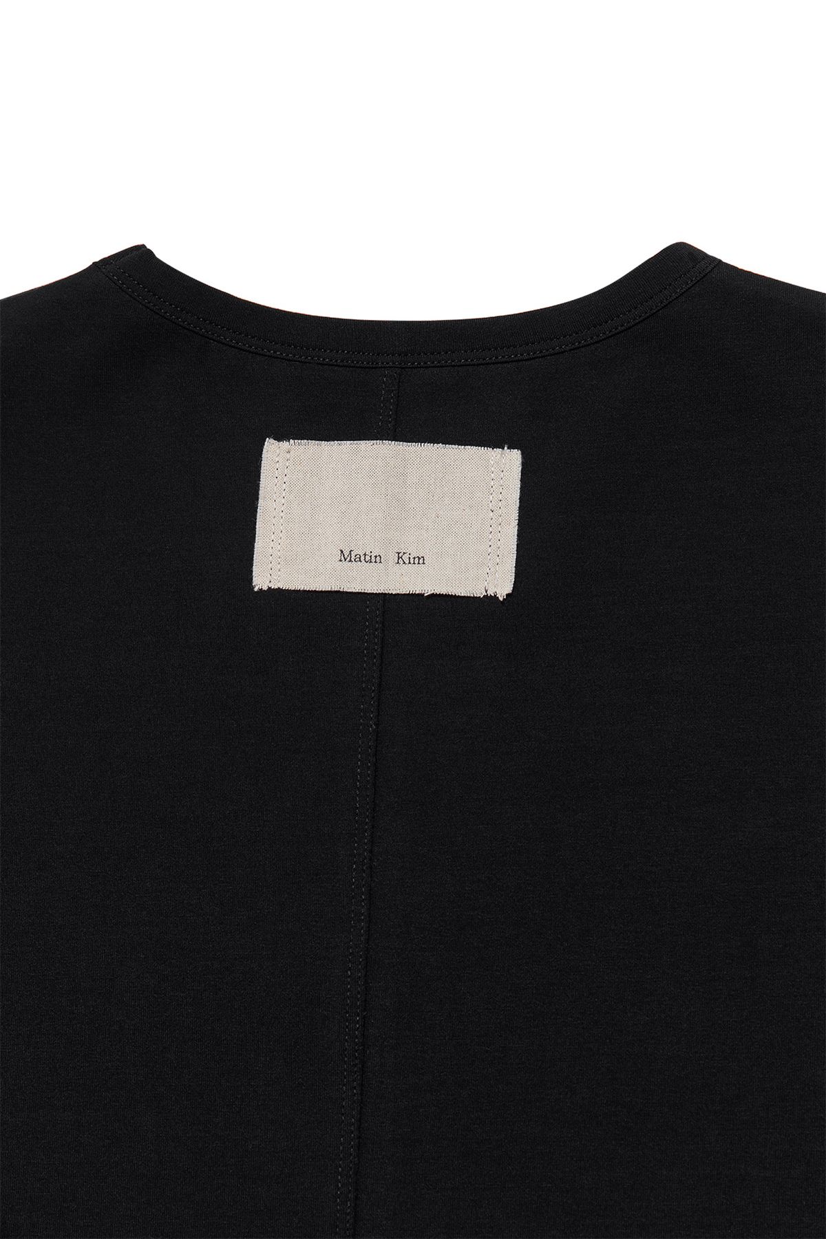 Matin Kim☆STITCH PRINTING DETAIL CROP TOP STITCH PRINTING DETAIL CROP TOP IN WHITE – Matin Kim