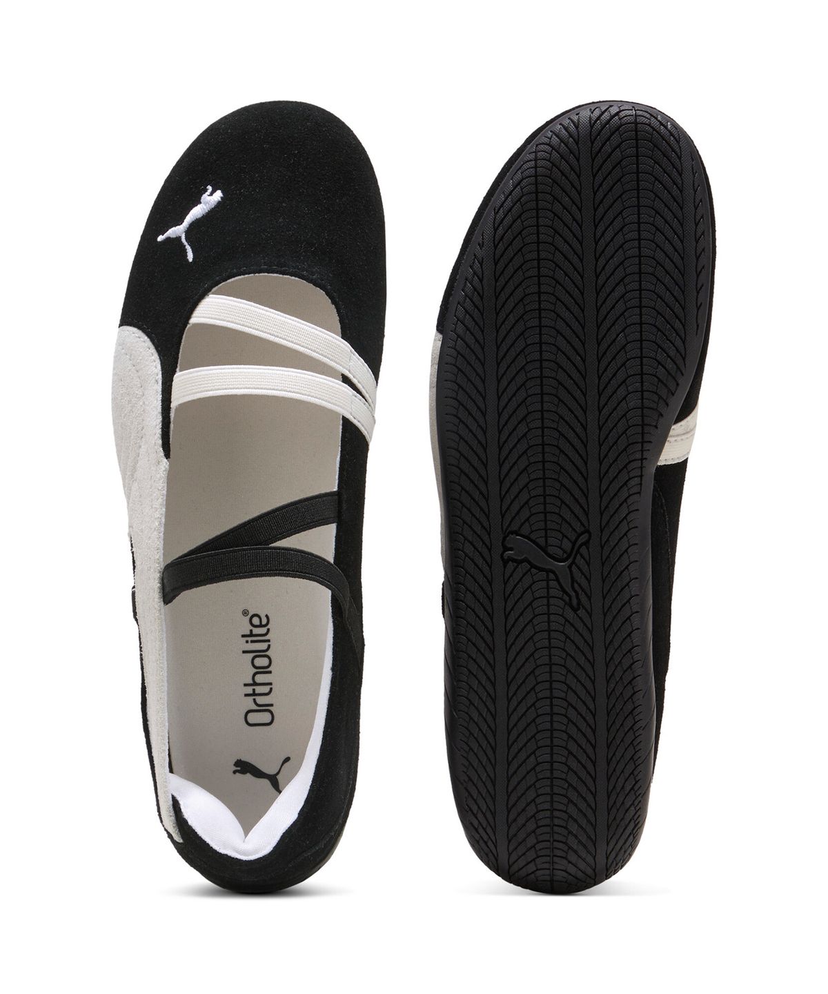 푸마(PUMA) 스피드캣 발렛 스웨이드 - 블랙:화이트 / 401287-06