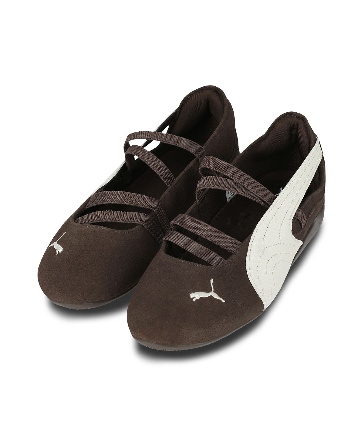 푸마(PUMA) 스피드캣 발렛 스웨이드 - 다크초콜렛:웜화이트 / 406758-02