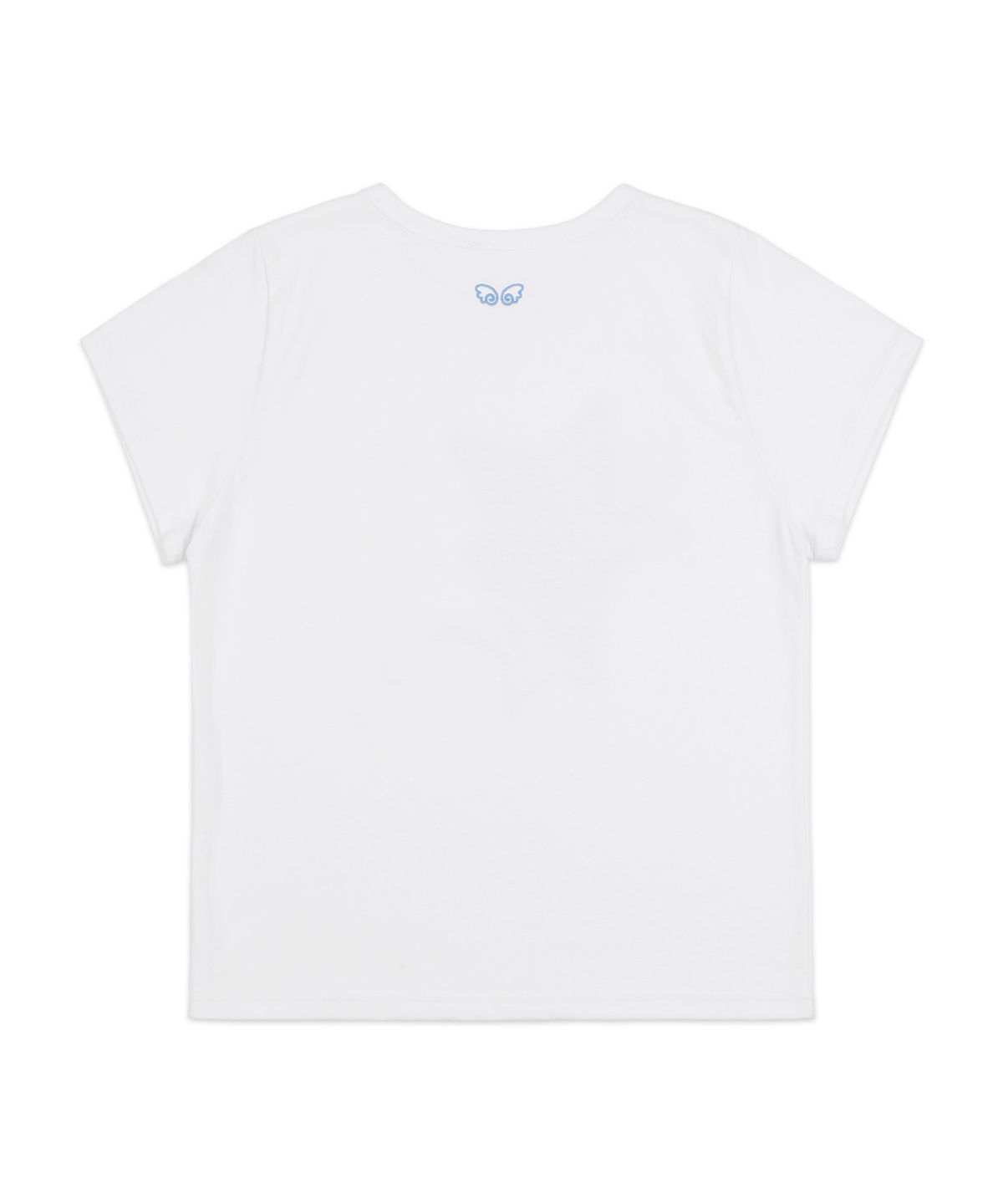 팬시클럽(FANCY CLUB) 믹스 스타 엔젤 패치 티 (WHITE) F25QB117