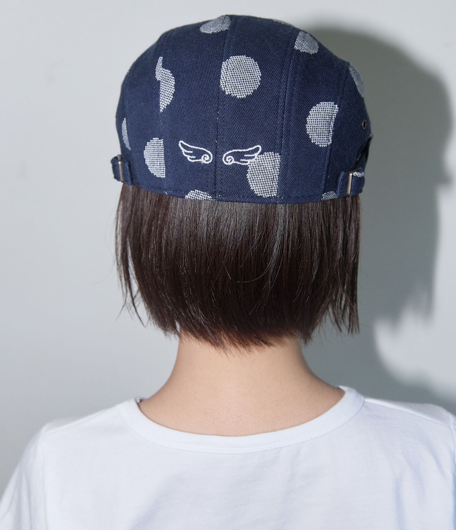 【FANCY CLUB】Angel Dot Hunting Cap Angel Dot Hunting Cap (Gray) F25QE997 - FANCY CLUB | 60