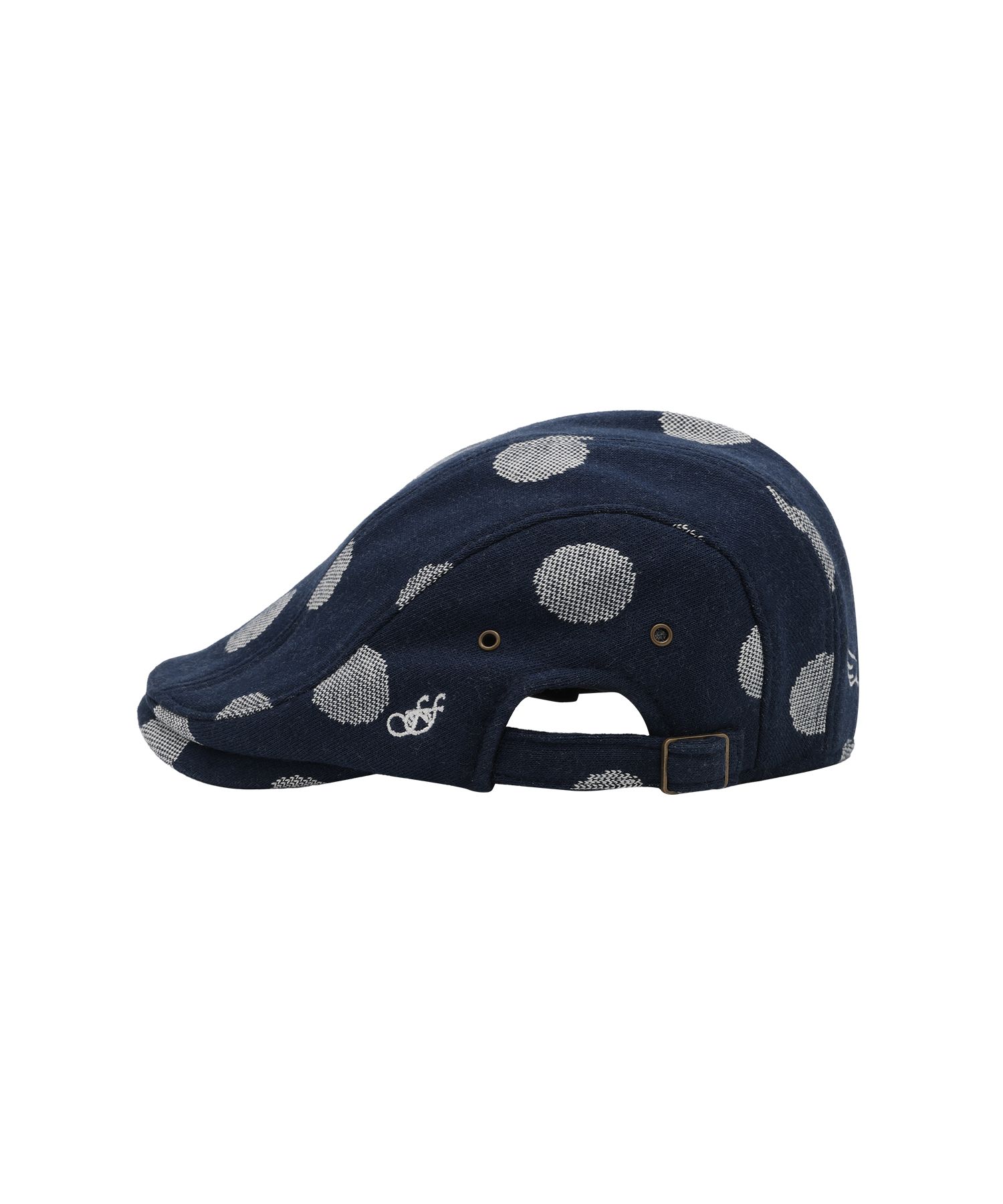 MUSINSA | FANCY CLUB Angel Dot Hunting Cap (NAVY) F25QE997