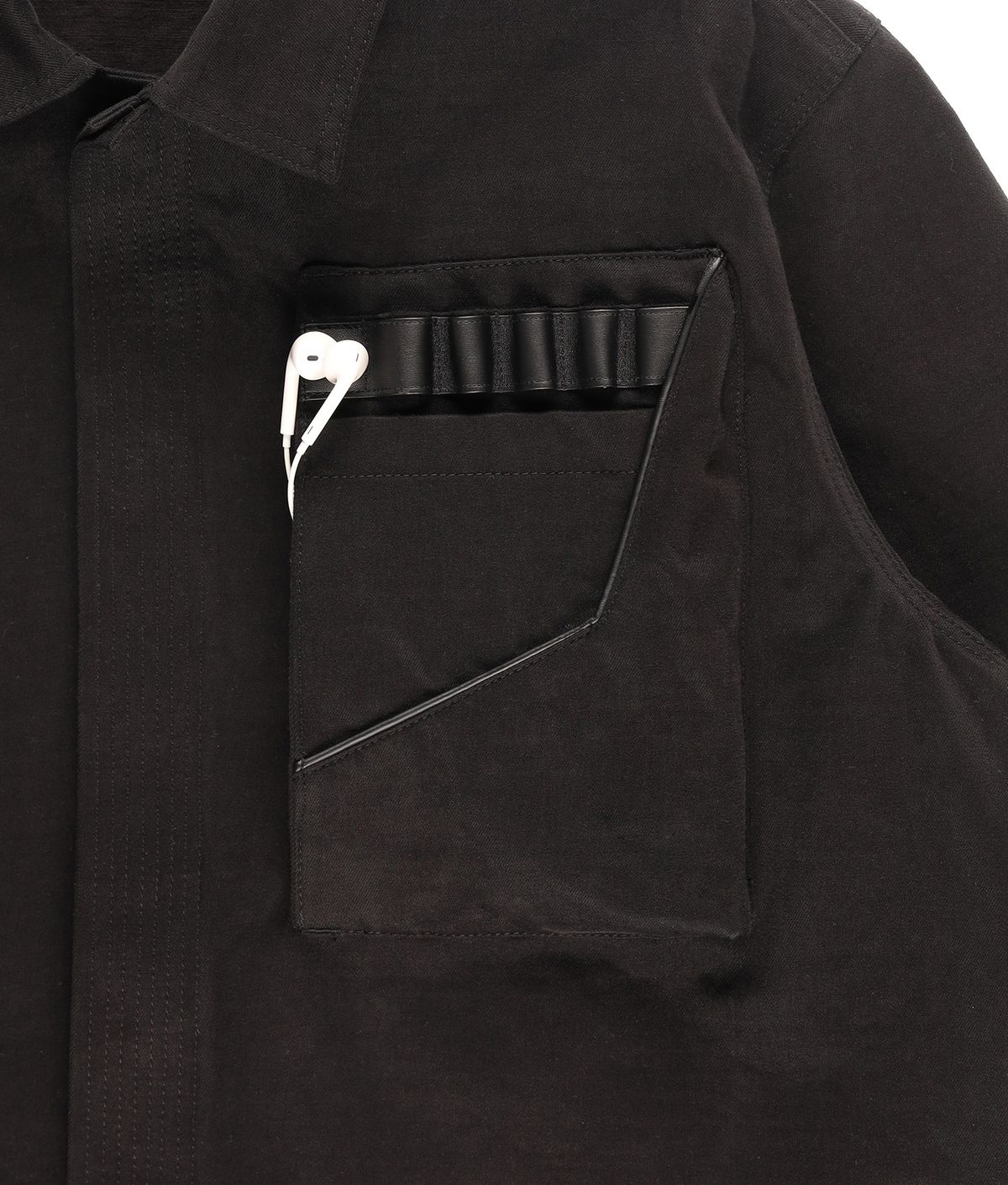 폼리쉬(FORMLICH) SHIRT JACKET / BLACK