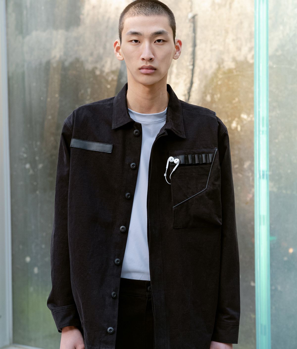 폼리쉬(FORMLICH) SHIRT JACKET / BLACK