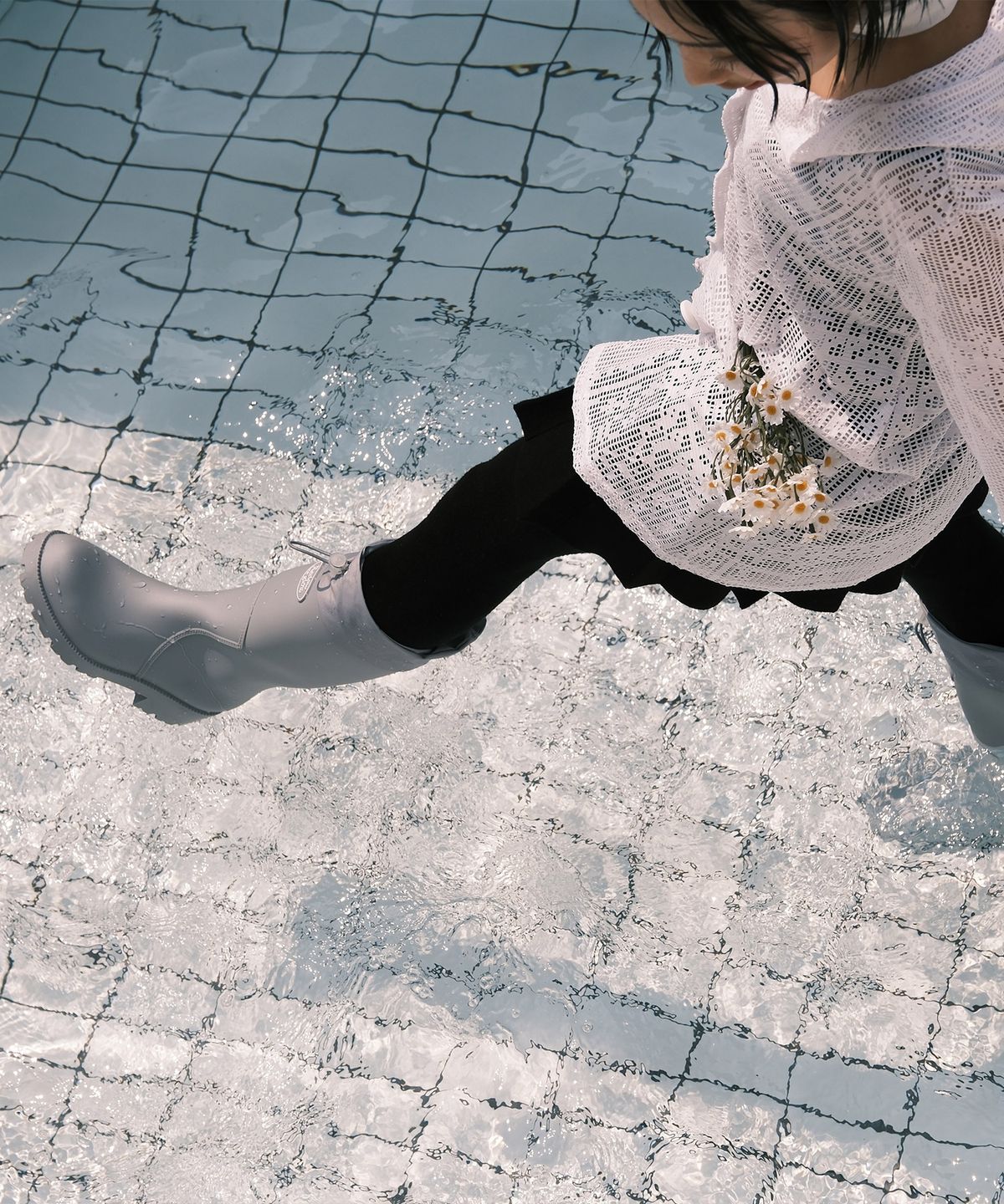 리끌로우(RECLOW) RC HOU LONG RAIN BOOTS 레인부츠 5 COLOR