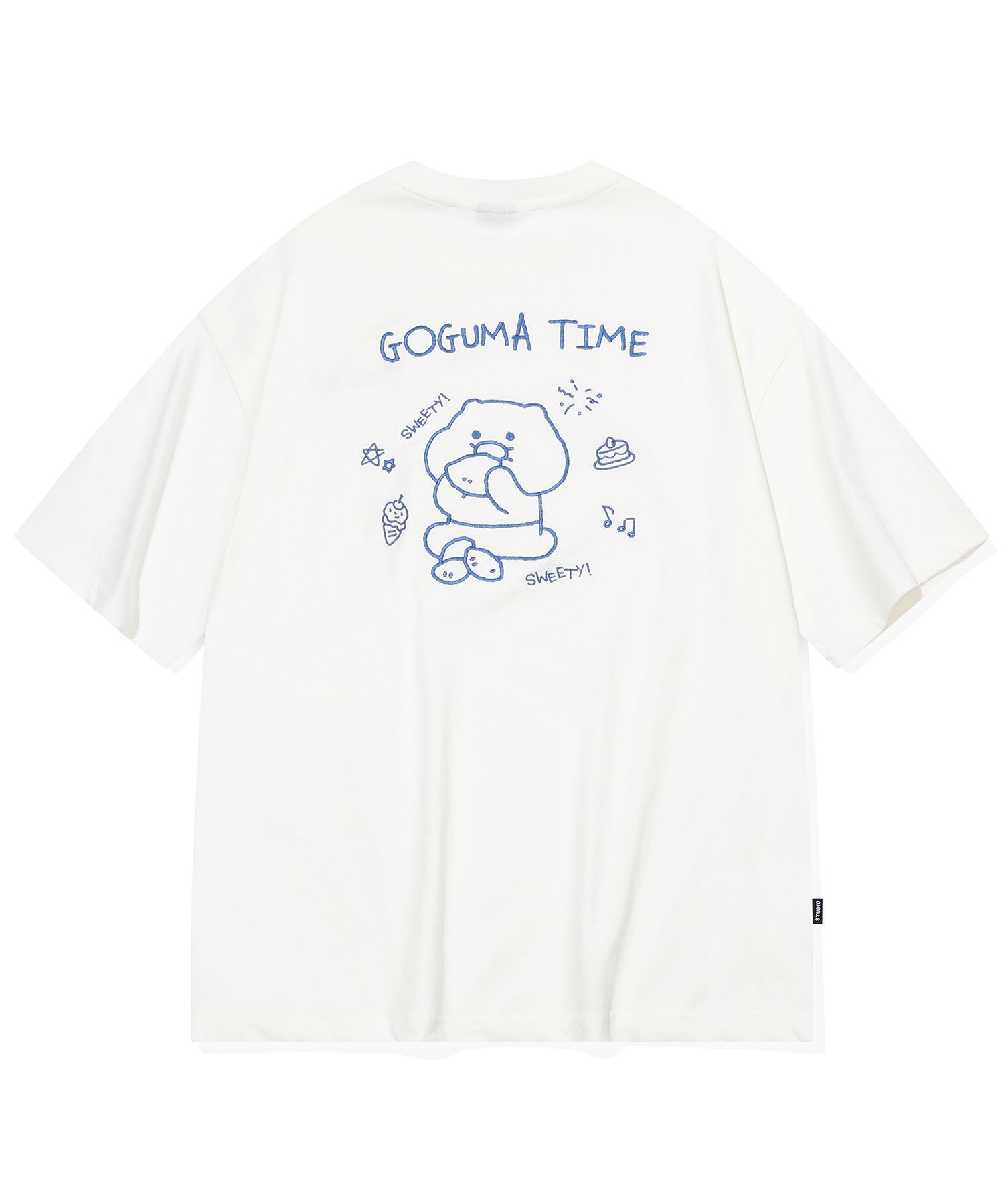 CPGN STUDIOのSweet Chunsik Embroidered Short Sleeve T-shirt MUSINSA | CPGN STUDIO [CPGN x Kakao Friends] Sweet Chunsik