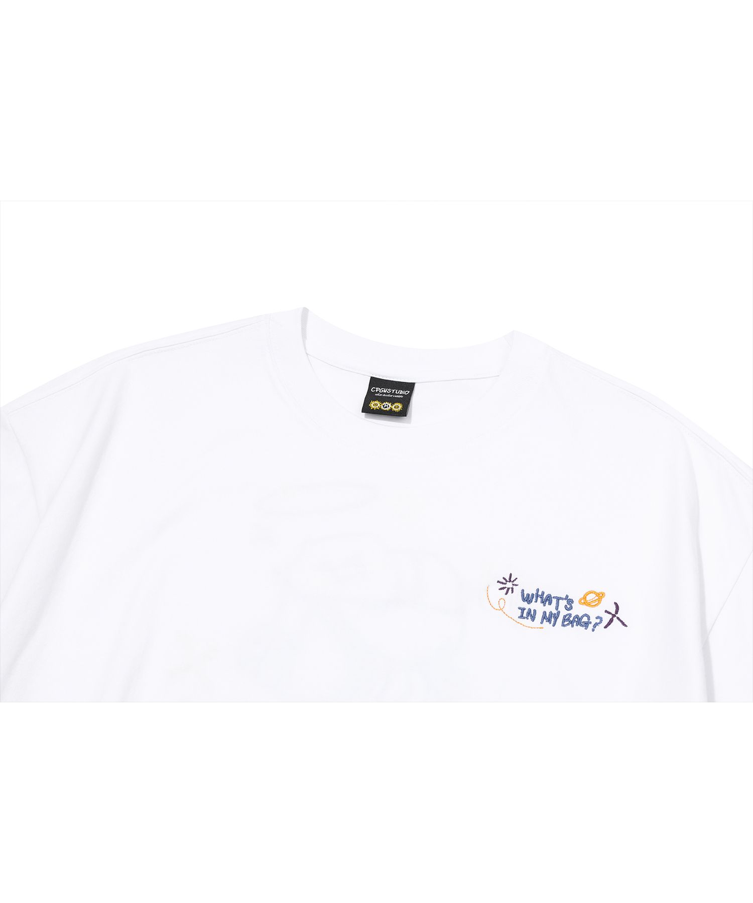 CPGN STUDIOのChunshikbaek Embroidered Short Sleeve T-shirt MUSINSA | CPGN STUDIO [CPGN x Kakao Friends] Chunshikbaek