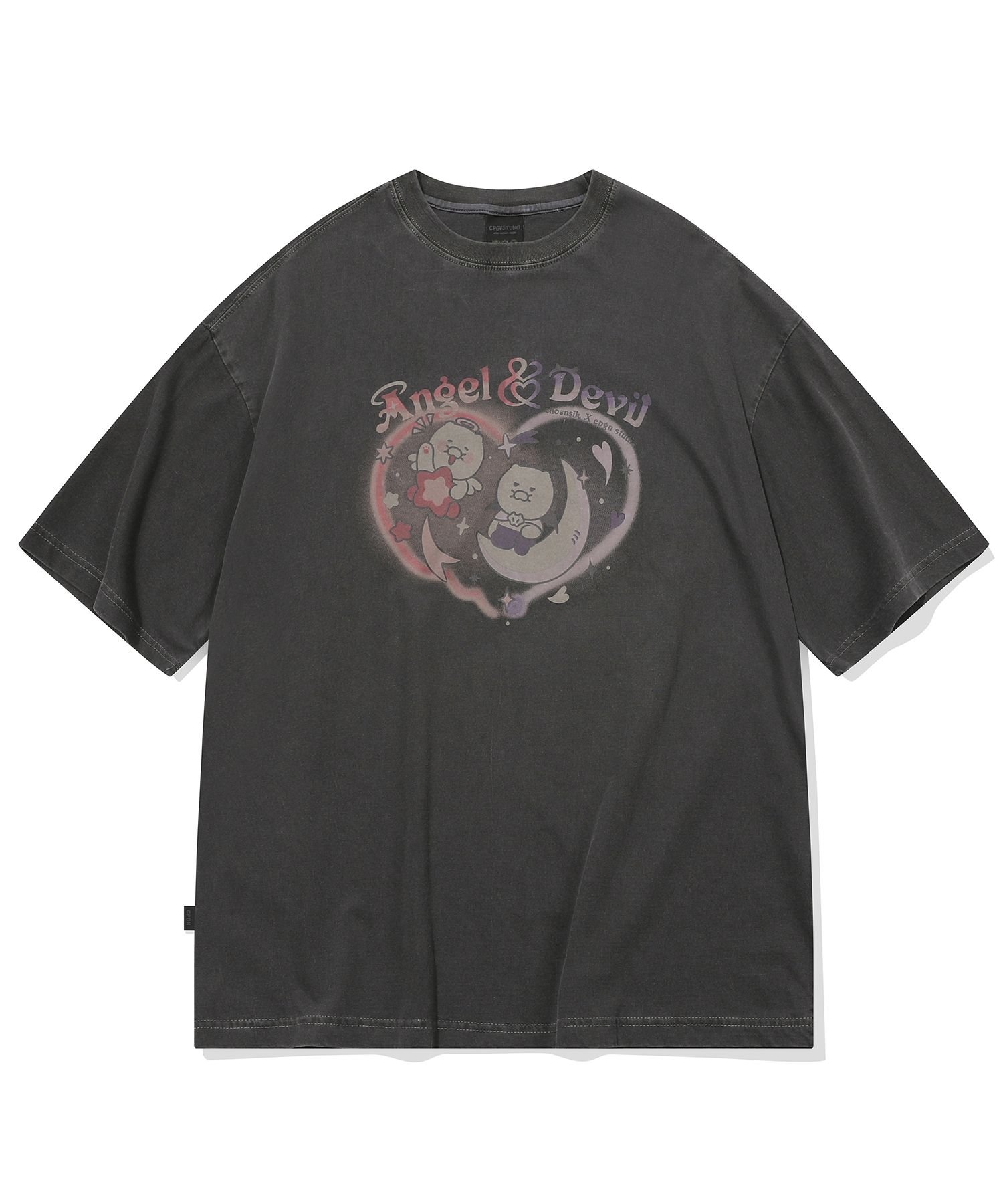 CPGN STUDIOのDestiny Chunsik Pigment Short Sleeve T-shirt MUSINSA | CPGN STUDIO [CPGN x Kakao Friends] Destiny Chunsik
