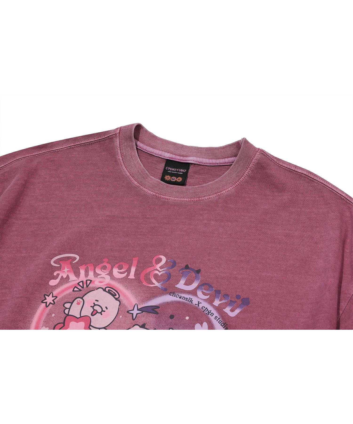 CPGN STUDIOのDestiny Chunsik Pigment Short Sleeve T-shirt MUSINSA | CPGN STUDIO [CPGN x Kakao Friends] Destiny Chunsik
