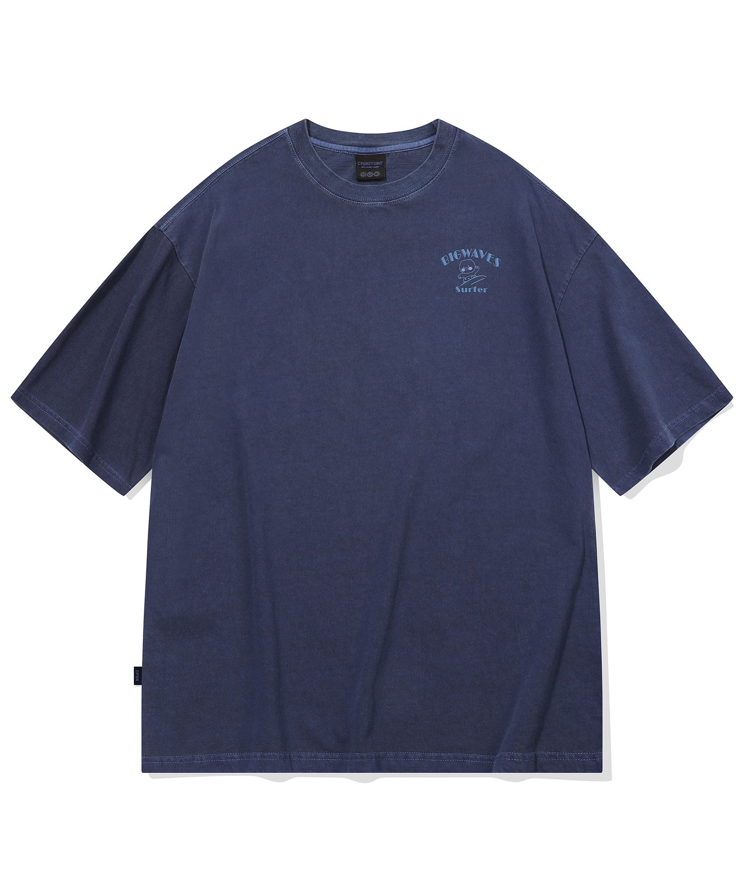 CPGN STUDIOのSurfer Chunsik Pigment Short Sleeve T-shirt MUSINSA | CPGN STUDIO [CPGN x Kakao Friends] Surfer Chunsik