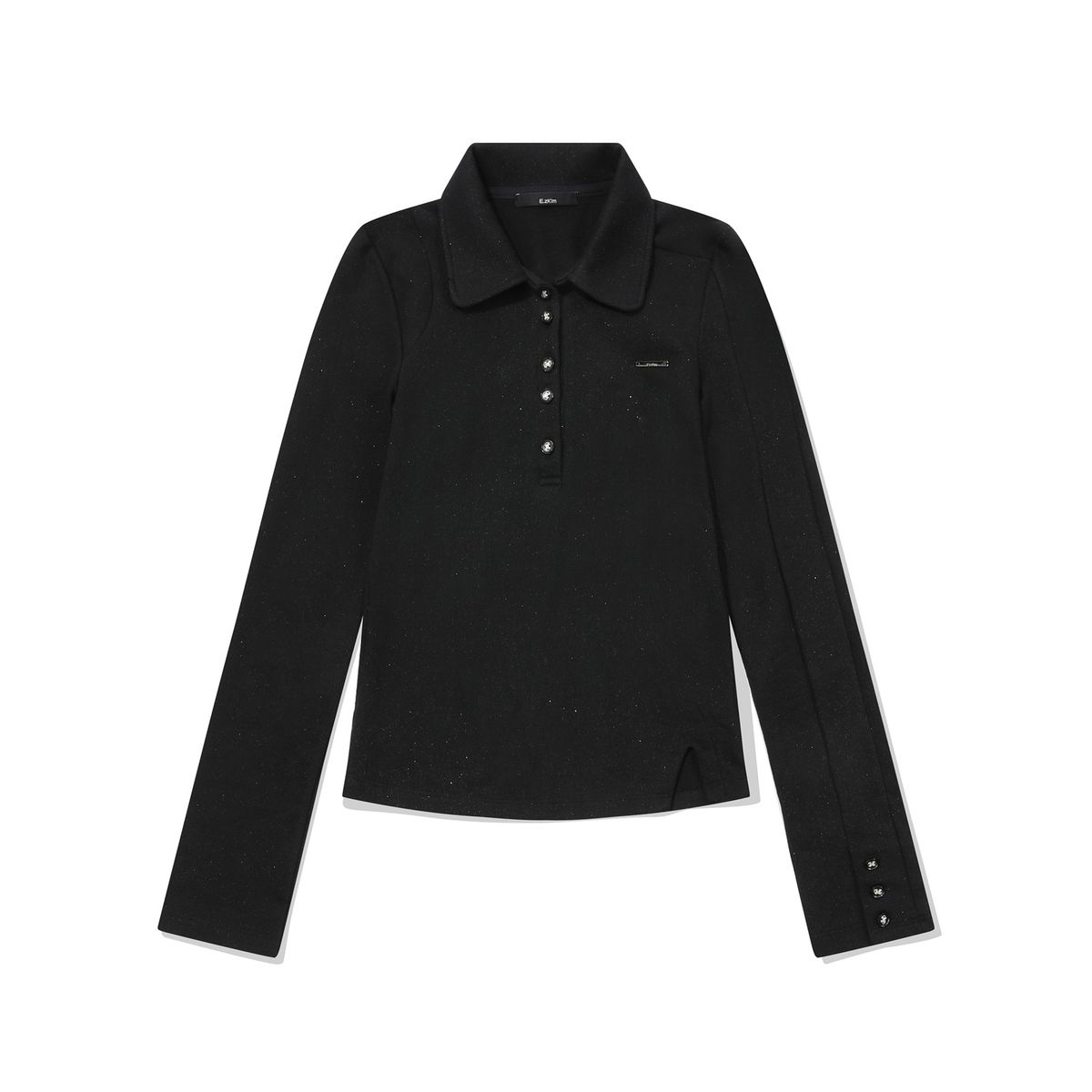 이지킴(EZKIM) UNBALANCED COLLAR T-SHIRT