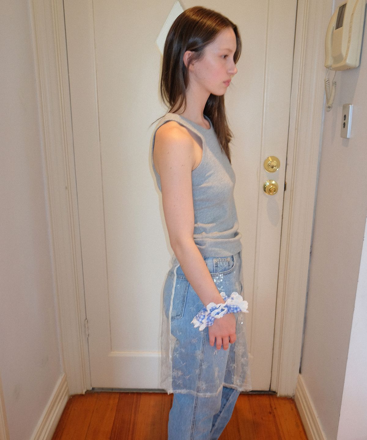 하케쉬(HACKESCH) Day Sleeveless_Melange Gray