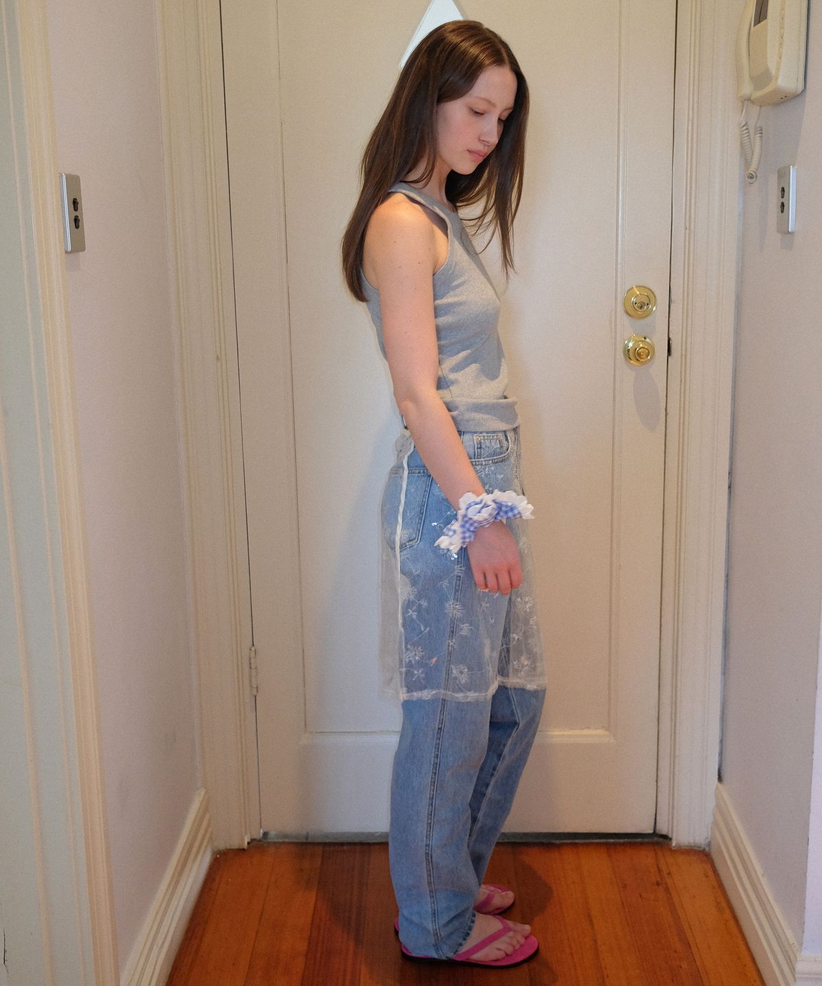하케쉬(HACKESCH) Day Sleeveless_Melange Gray