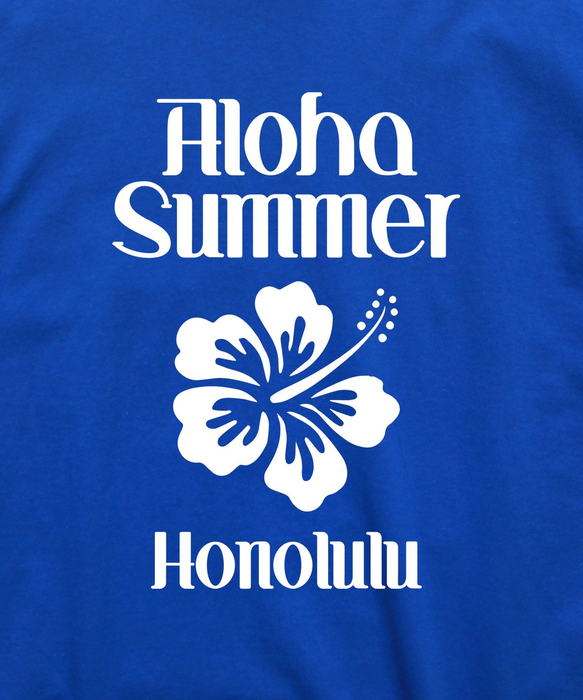 앱놀머씽(ABNORMALTHING) 알로하 오버핏 티셔츠 블루 (ALOHA T-SHIRT BLUE)