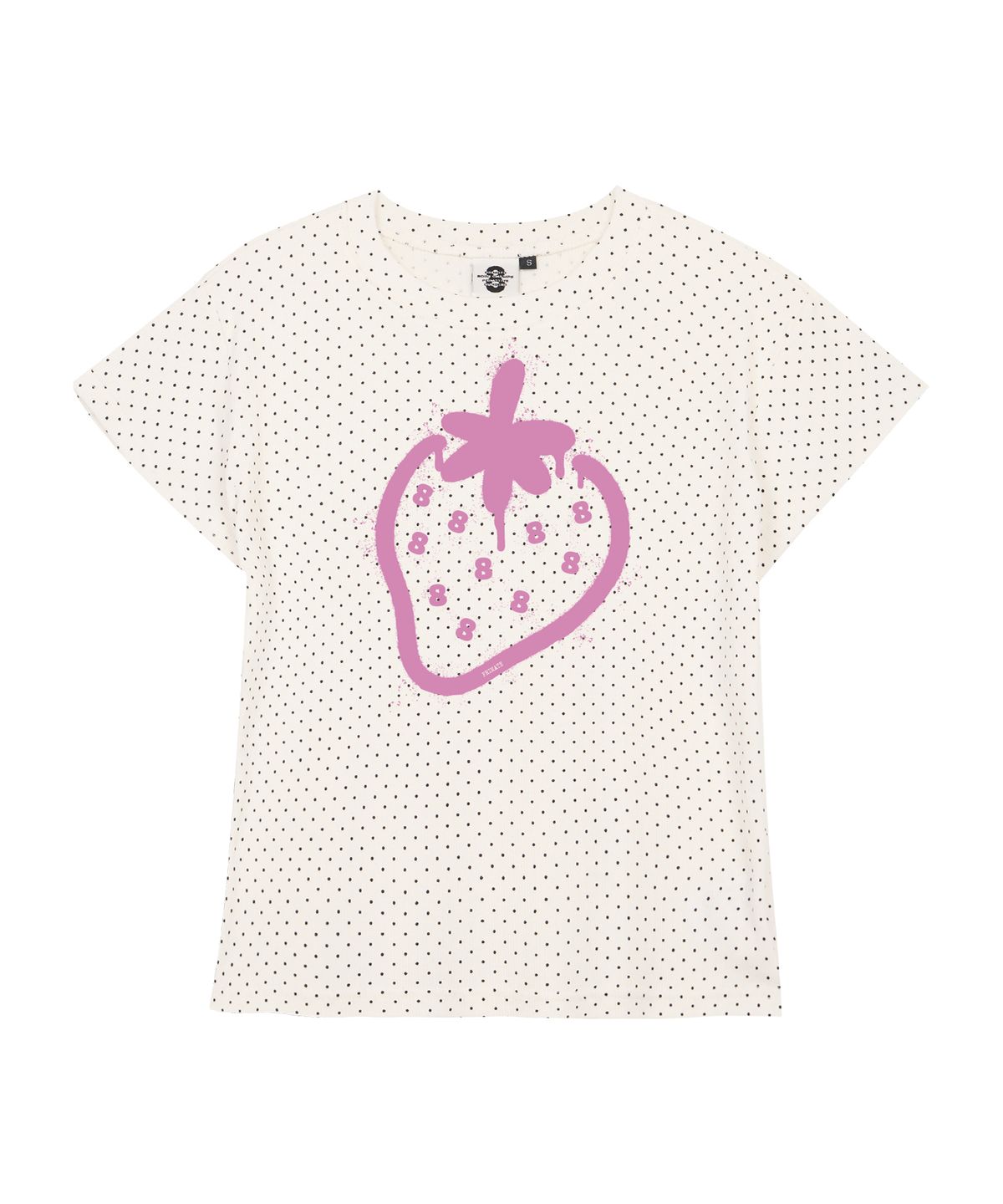 프라임에이트(PRIMATE) DOT 8ERRY 여성 땡땡이 반팔티셔츠 3 COLORS