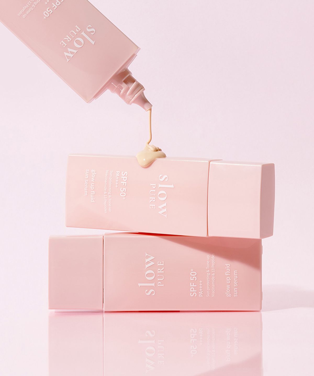 슬로우퓨어(SLOWPURE) 글로우 업 플루이드 선 세럼 50ml