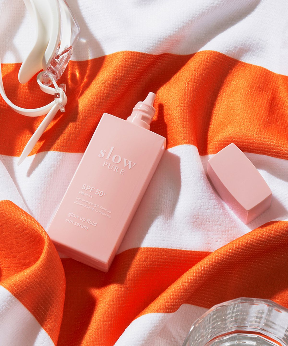슬로우퓨어(SLOWPURE) 글로우 업 플루이드 선 세럼 50ml
