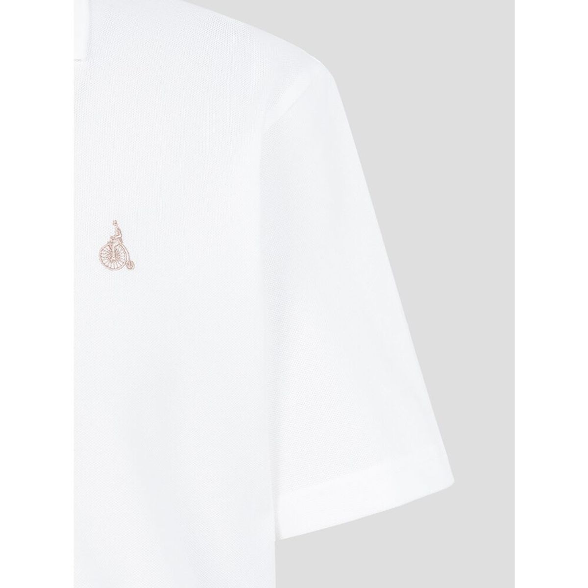 빈폴 멘(BEANPOLE MEN) 오픈 칼라넥 반소매 티셔츠  화이트