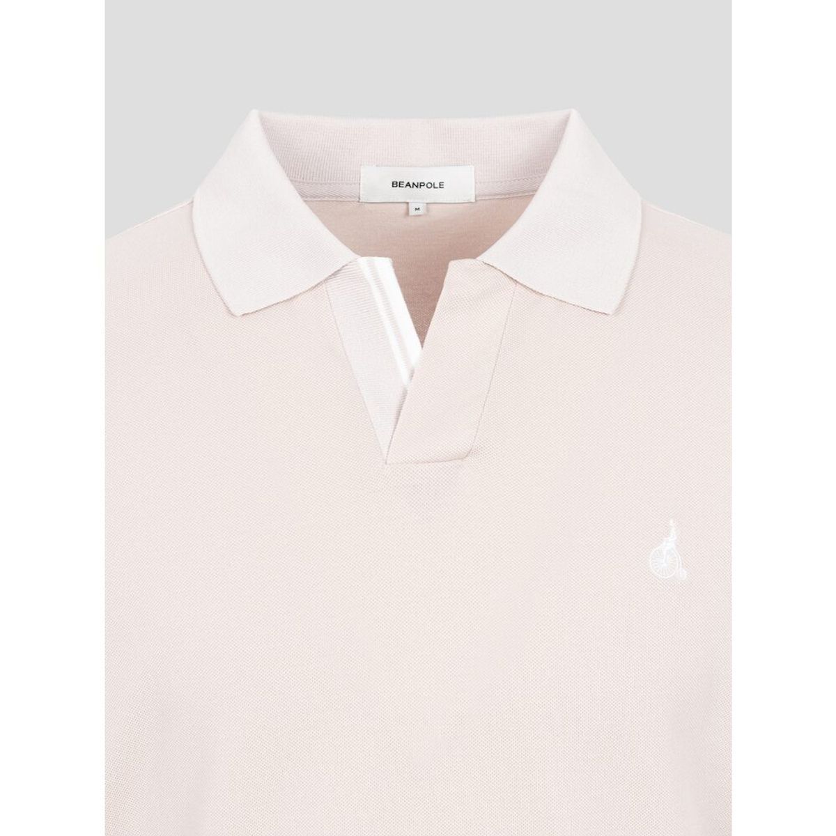 빈폴 멘(BEANPOLE MEN) 오픈 칼라넥 반소매 티셔츠 - 베이지 (BC5542C21A)