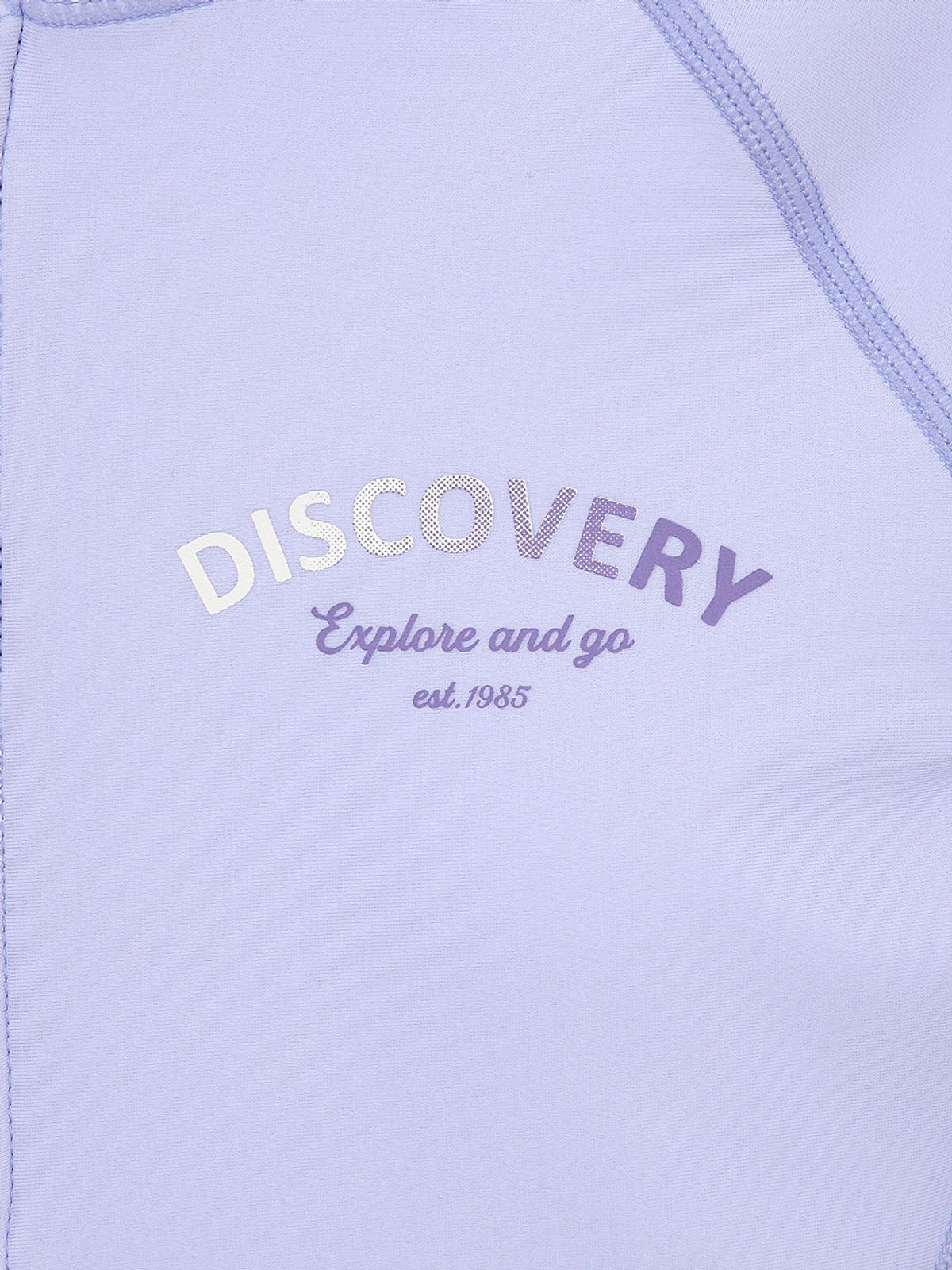 디스커버리 키즈(DISCOVERY KIDS) 여아 프레시벤트 에센셜 풀집업 래쉬가드 (LAVENDER)