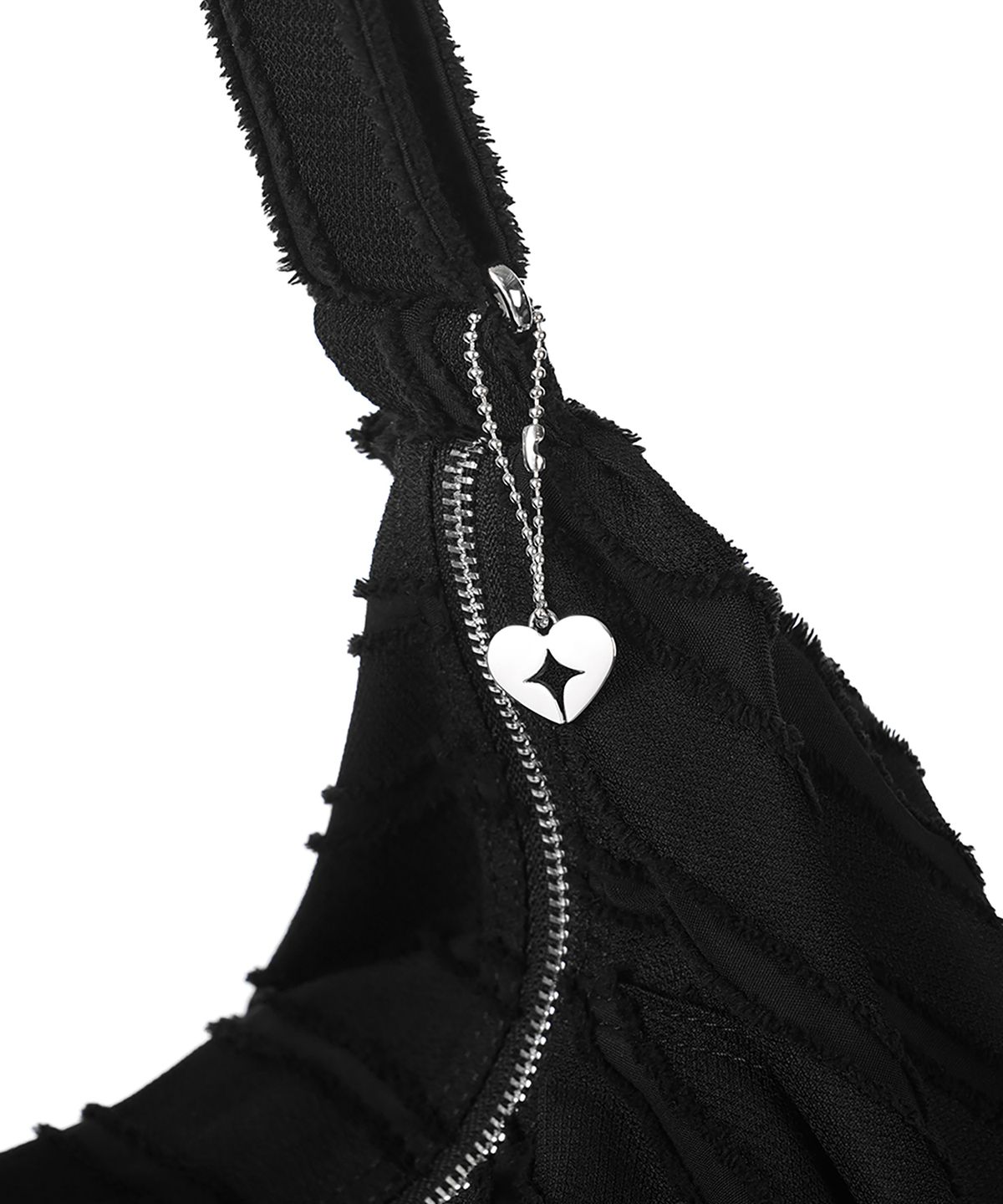 페넥(FENNEC) LASSIE BAG - FRINGE BLACK