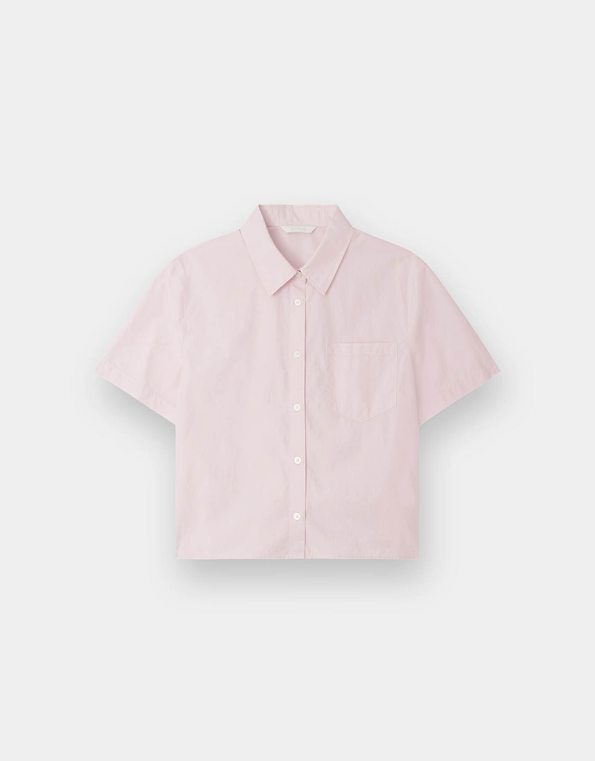 지오다노(GIORDANO) 반팔 크롭 셔츠 345515 [5color]