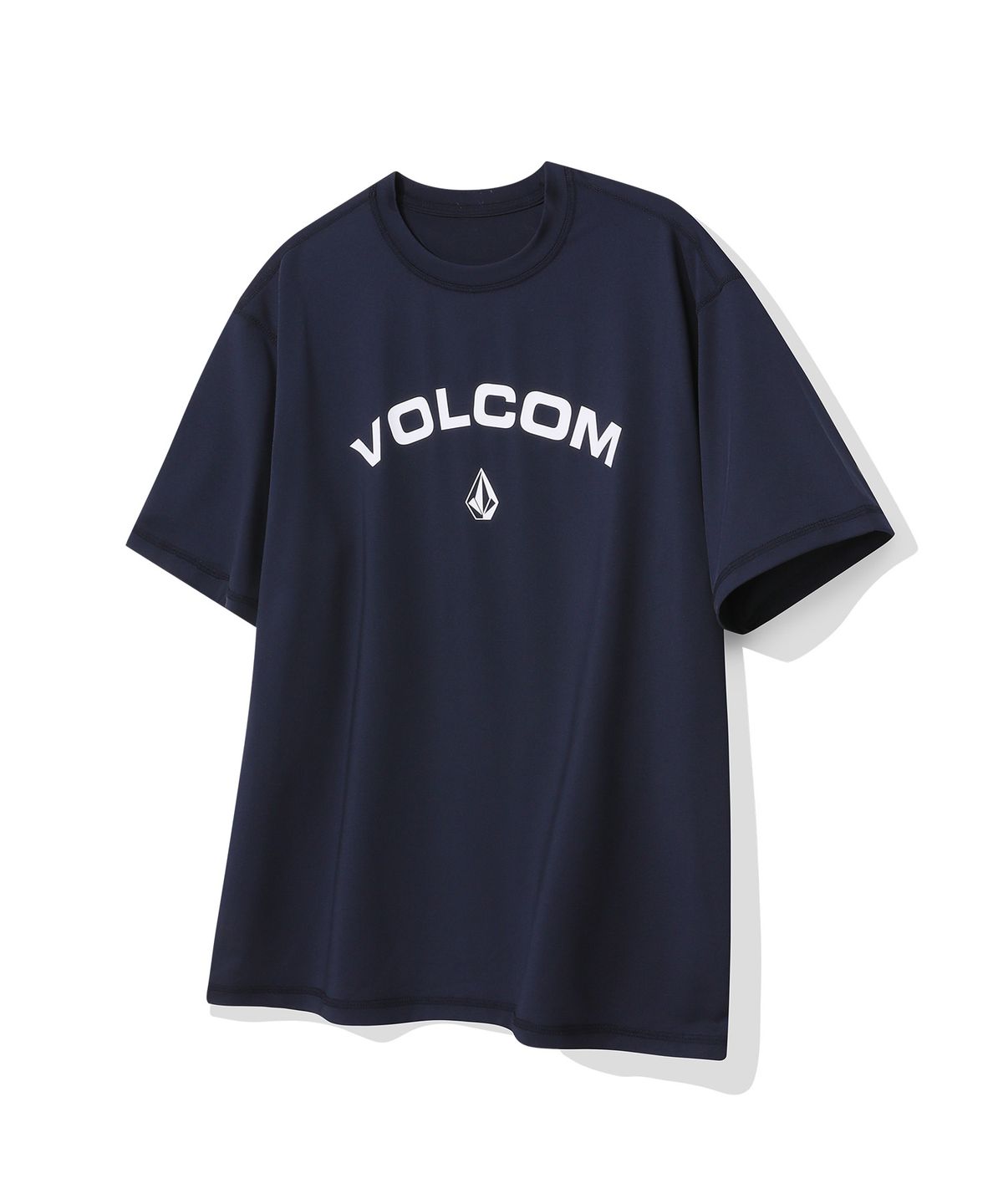 볼컴(VOLCOM) 에센셜 래시가드 티셔츠 (네이비)