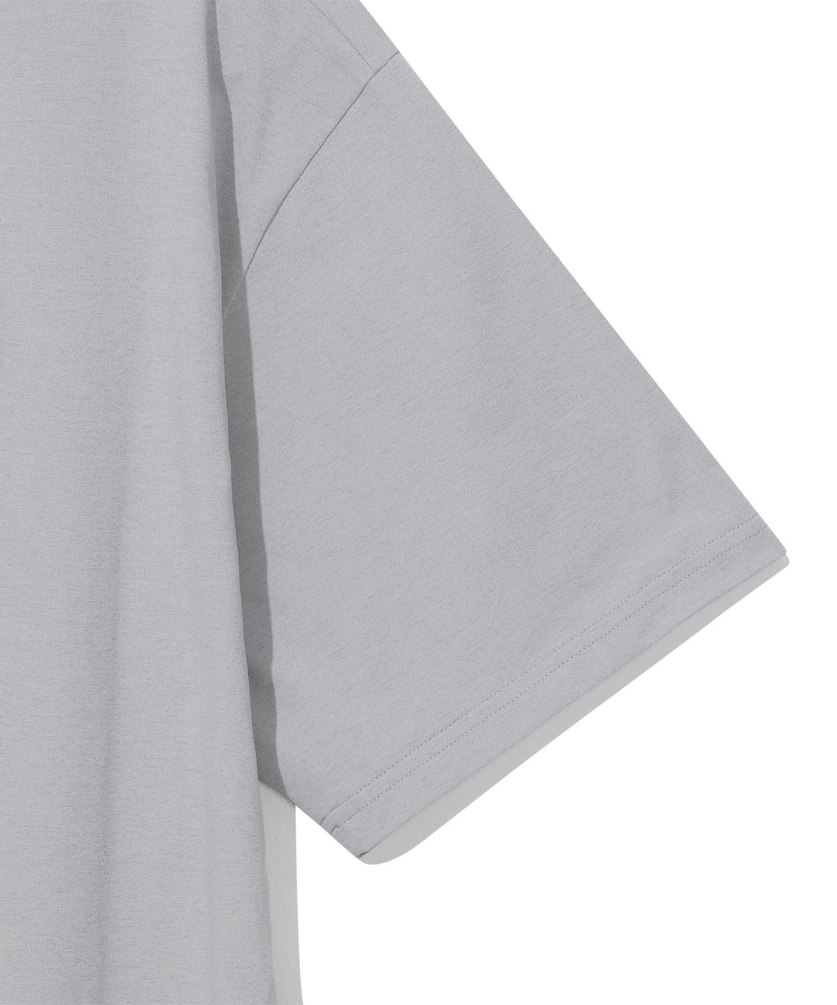 볼컴(VOLCOM) 와펜 로고 피케 카라 티셔츠 (그레이)
