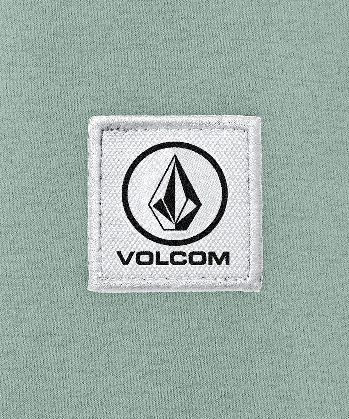 볼컴(VOLCOM) 와펜 로고 피케 카라 티셔츠 (그린)