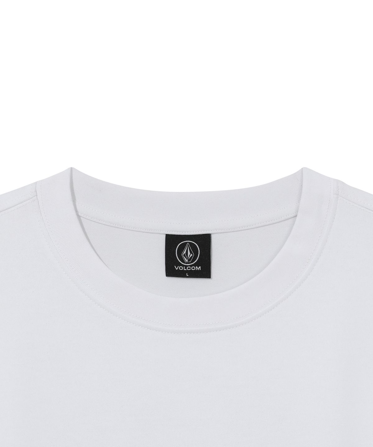 볼컴(VOLCOM) 베이직 라운드 티셔츠 (화이트)