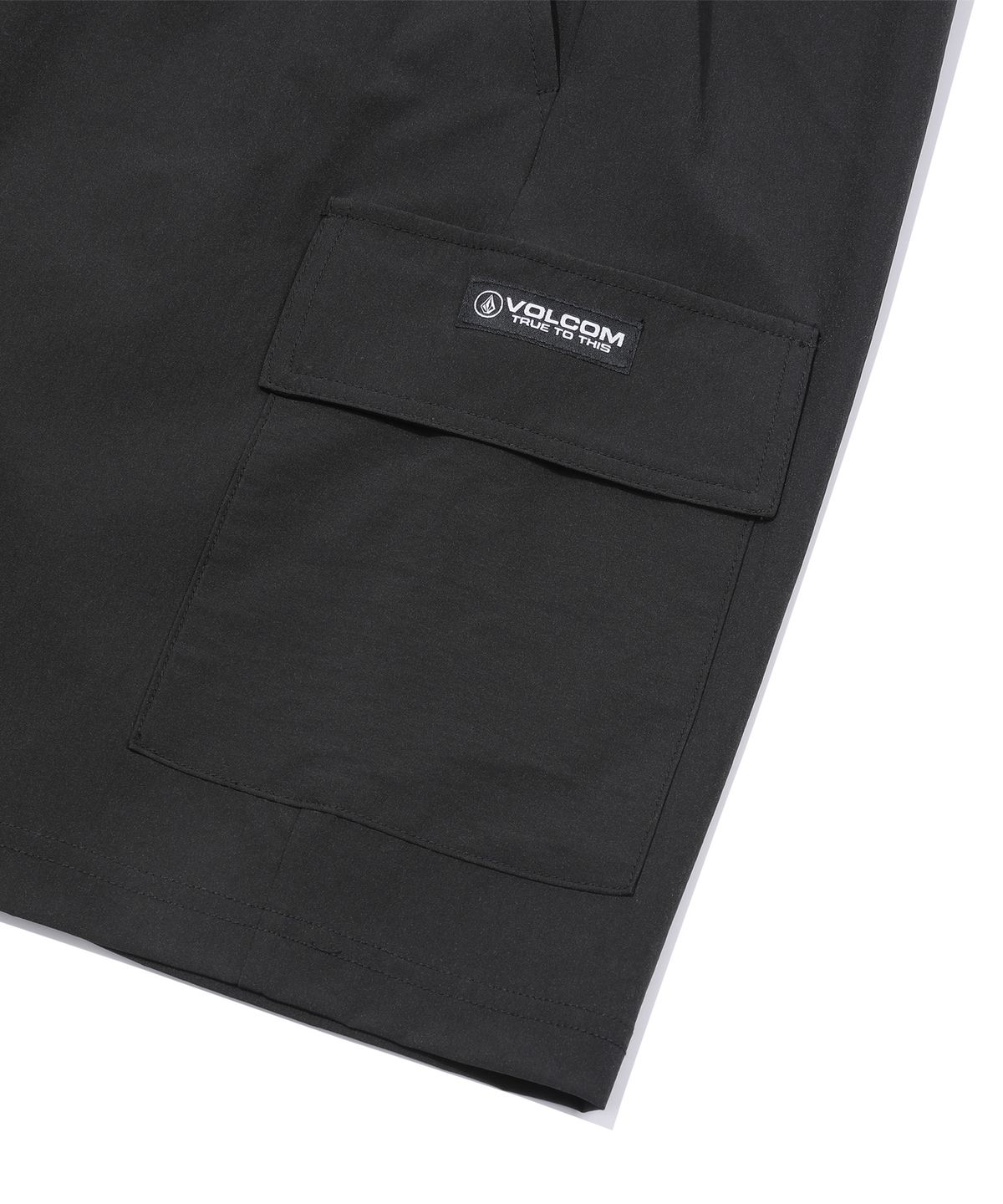 볼컴(VOLCOM) 나일론 스판 숏팬츠 (블랙)