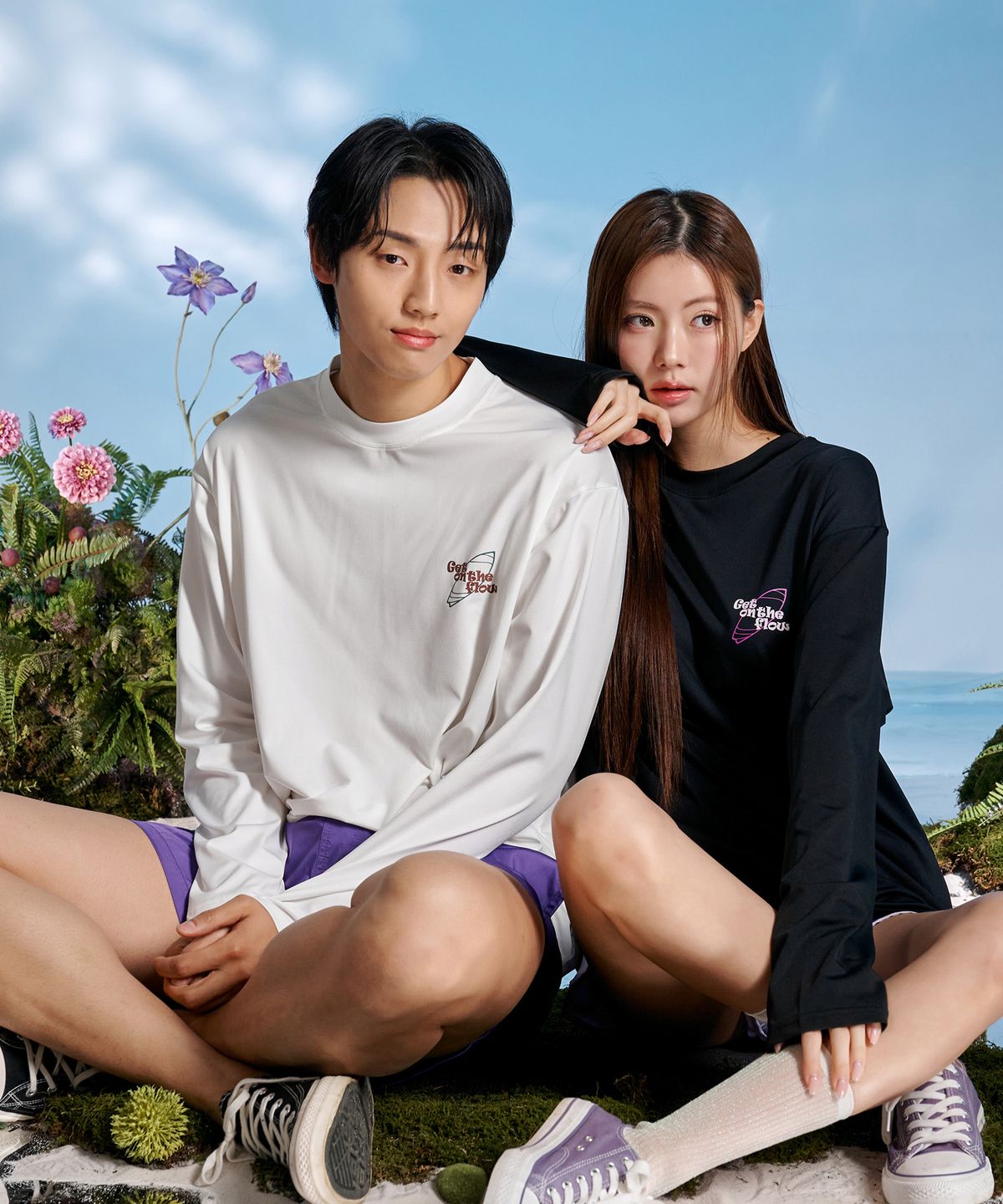 벤디스(VENDIS) 남녀공용 긴팔 래쉬가드 상의 플로우