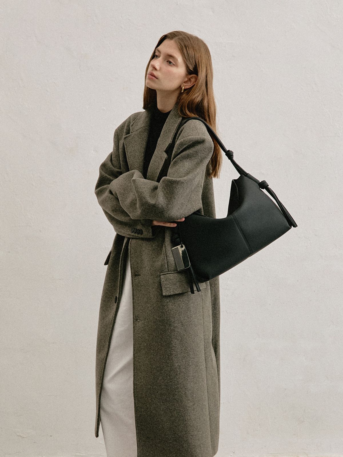 모어모르(MOREMORR) nodi bag 호보백 black