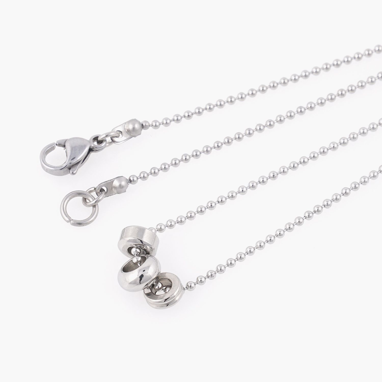 【Hei】brilliant triple cubic necklace〜ネックレス★韓国発 Cube Necklace】チタン キューブ ネックレス(UNISEX) – BROTHERHOOD