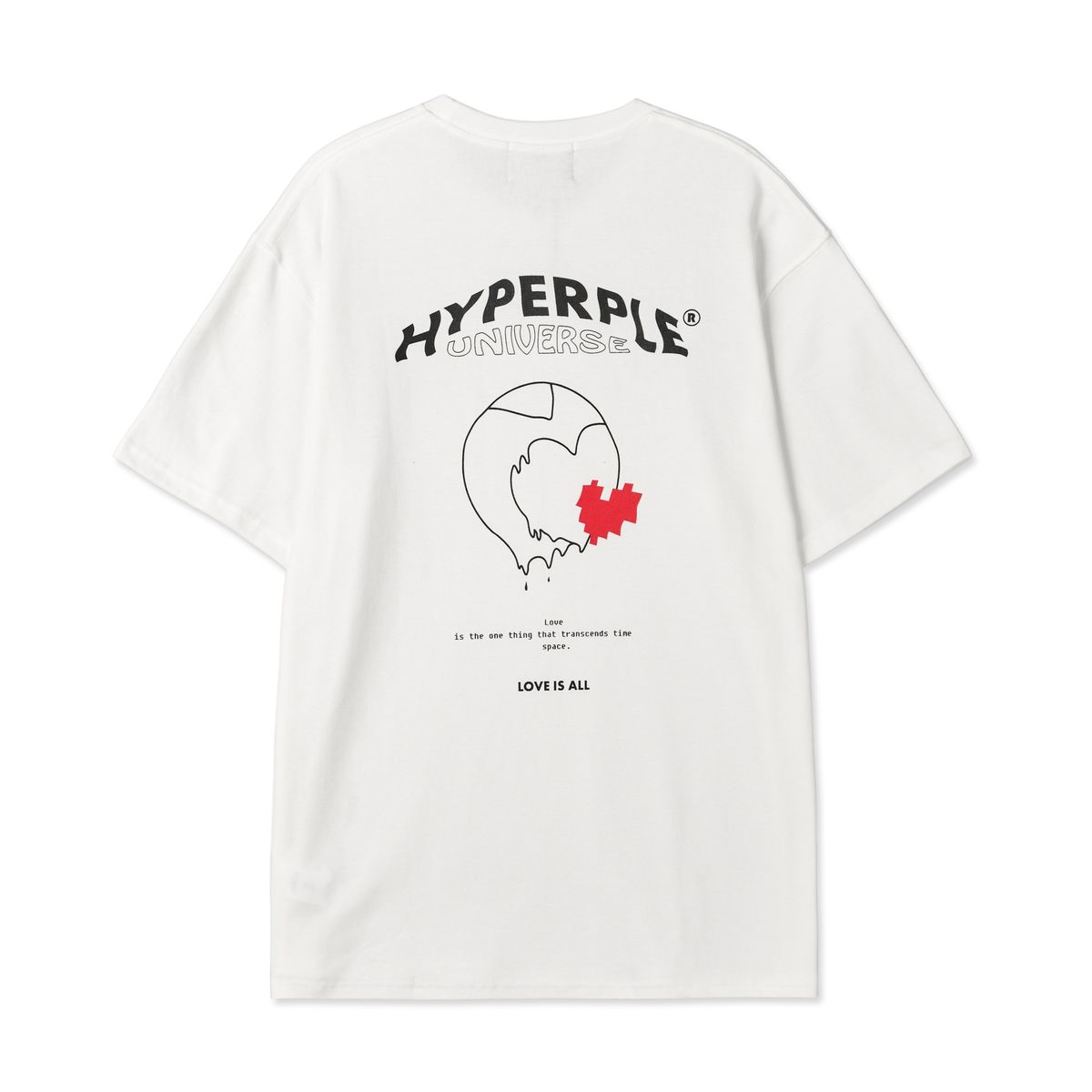 하이퍼플(HYPERPLE) LOVE  IS ALL TEE_Melting love