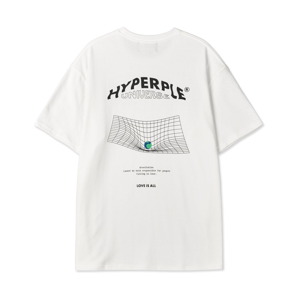 하이퍼플(HYPERPLE) LOVE  IS ALL TEE_Gravity