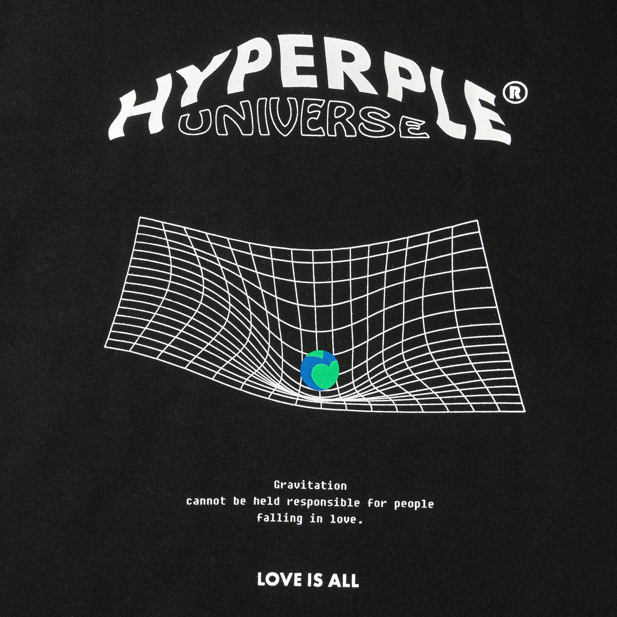 하이퍼플(HYPERPLE) LOVE  IS ALL TEE_Gravity