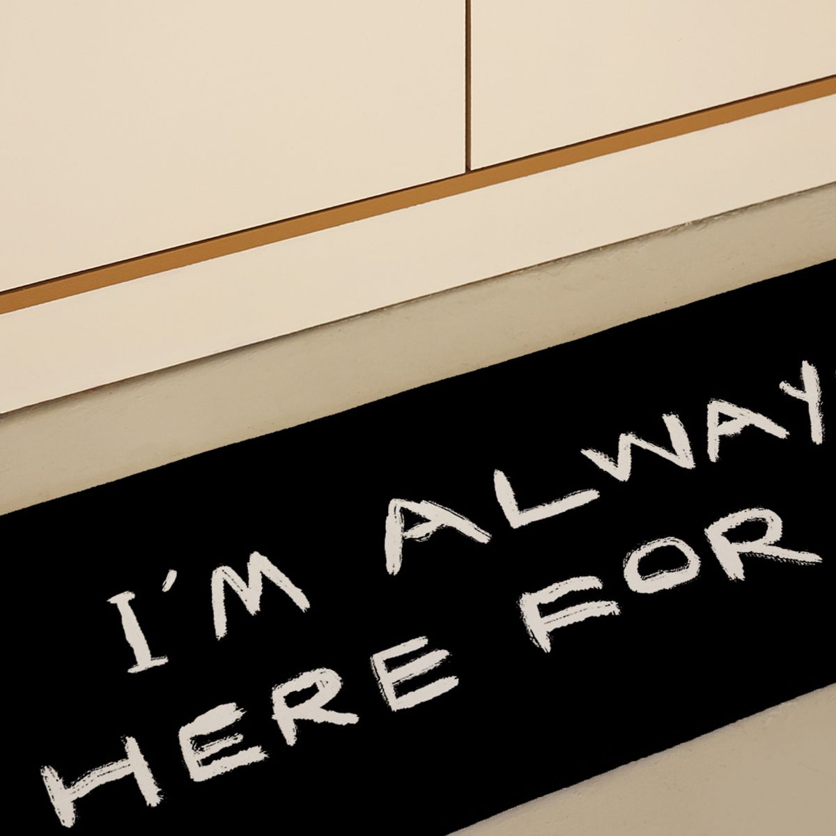 뚜누(TOUNOU) Wan 작가, I’m always here for you 주방매트 러너
