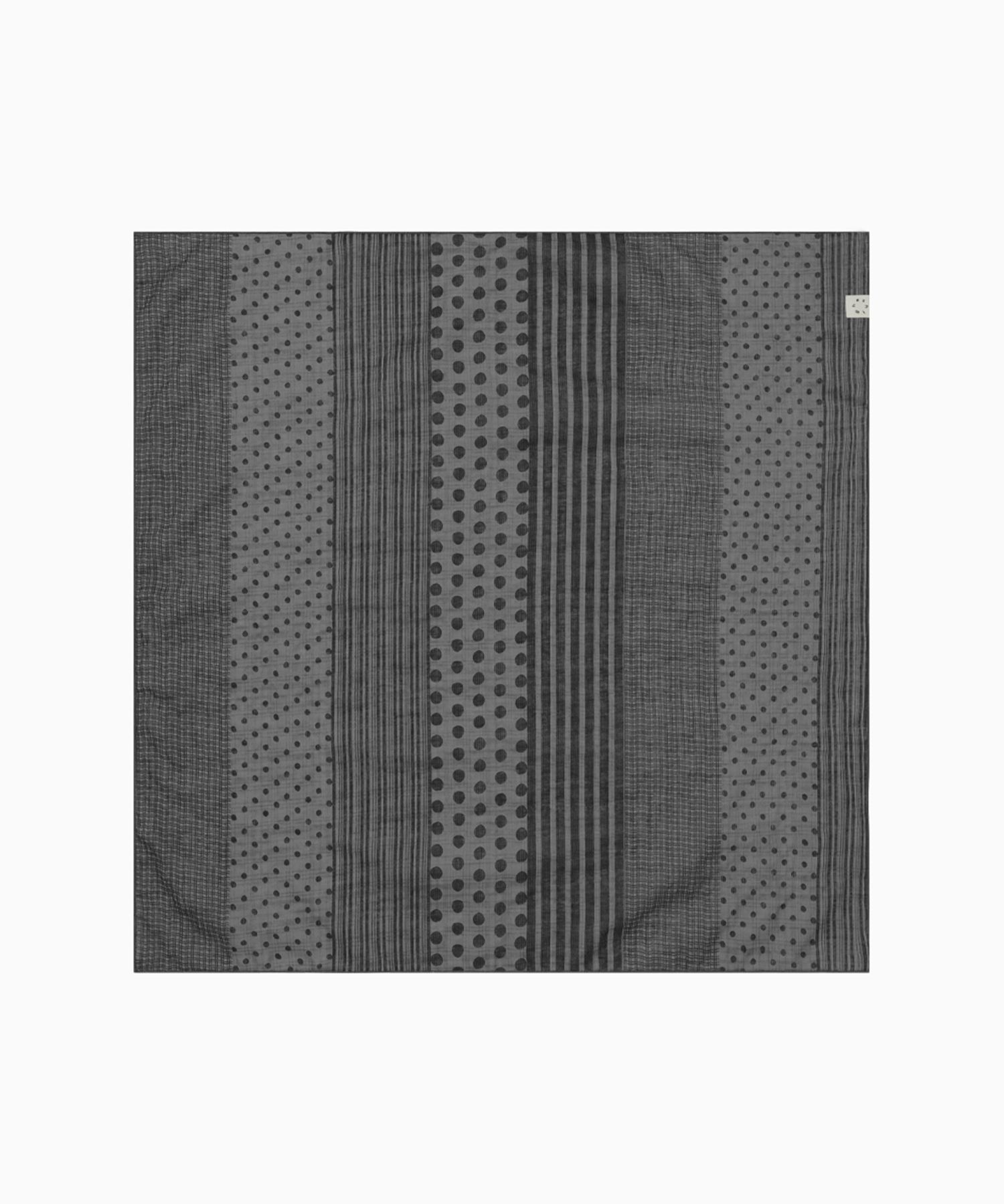 【OHESHIO】MIX DOT PATTERN SHEER SCARF バンダナ MUSINSA | OHESHIO MIX DOT PATTERN SHEER SCARF, GRAY