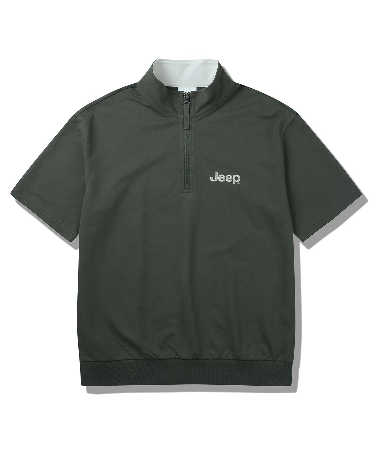 지프(JEEP) M-logo 셋업 반팔 집업 11COLOR (JP5TSU170)
