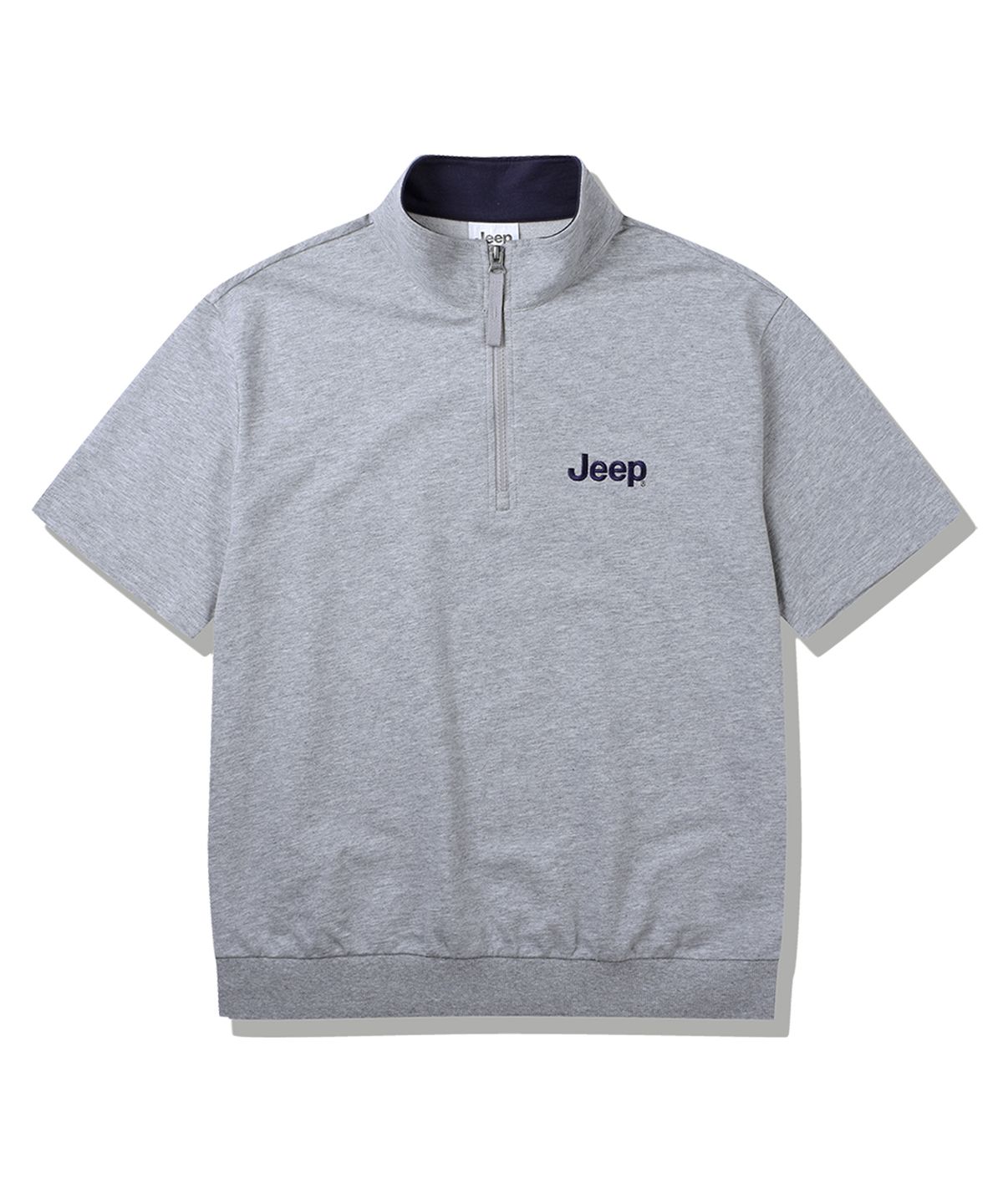지프(JEEP) M-logo 셋업 반팔 집업 11COLOR (JP5TSU170)