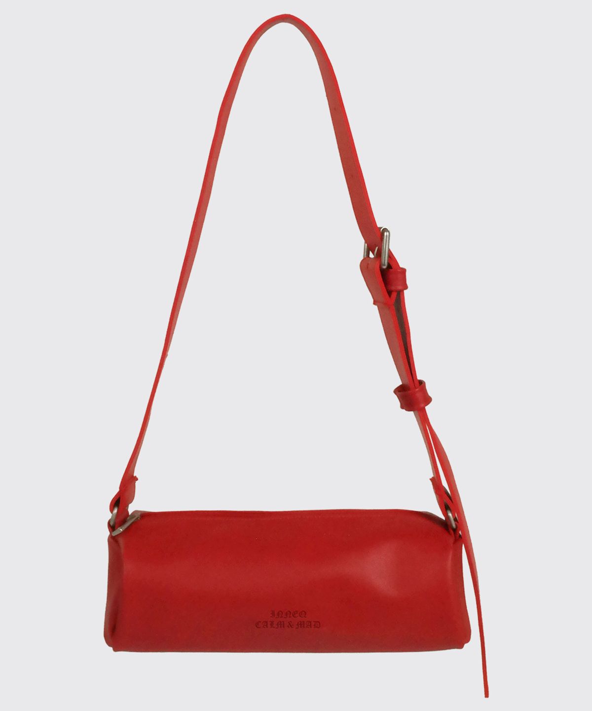 이네크(INNEQ) Chunky Buckle Air Bag Letter-Red